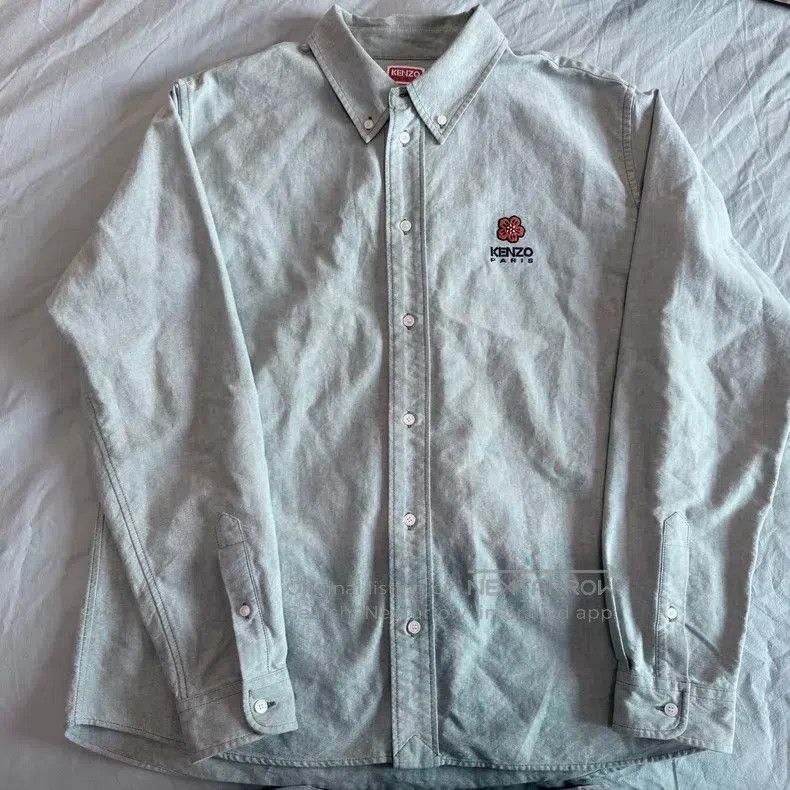 Kenzo Kenzo Classic Begonia Logo Shirt Size US XS / EU 42 / 0 - 1 Thumbnail