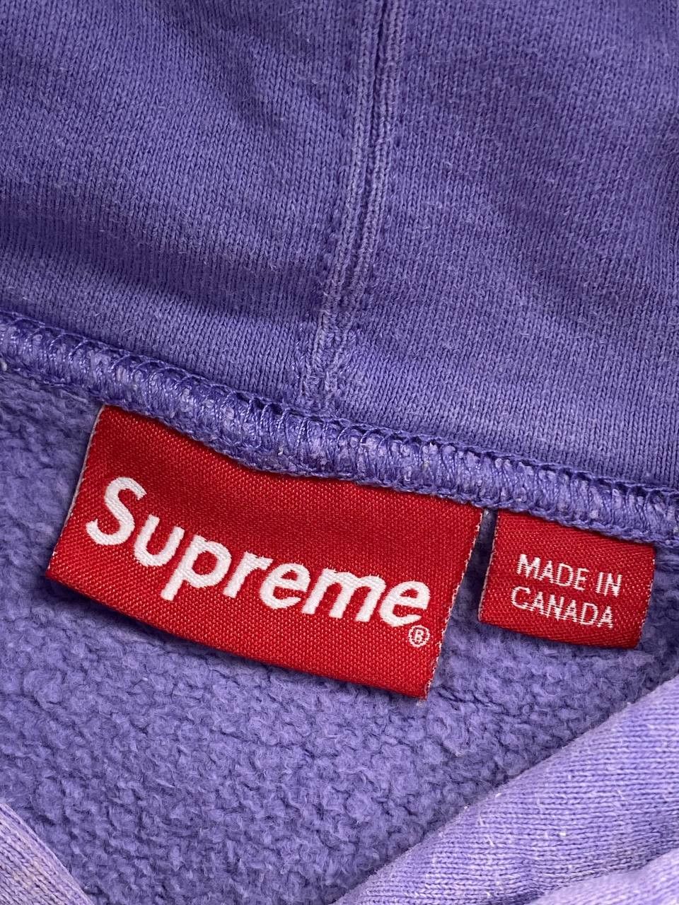 Supreme Supreme Nose Bleed Hoodie Big Logo Men Size M Purple Size US M / EU 48-50 / 2 - 12 Thumbnail
