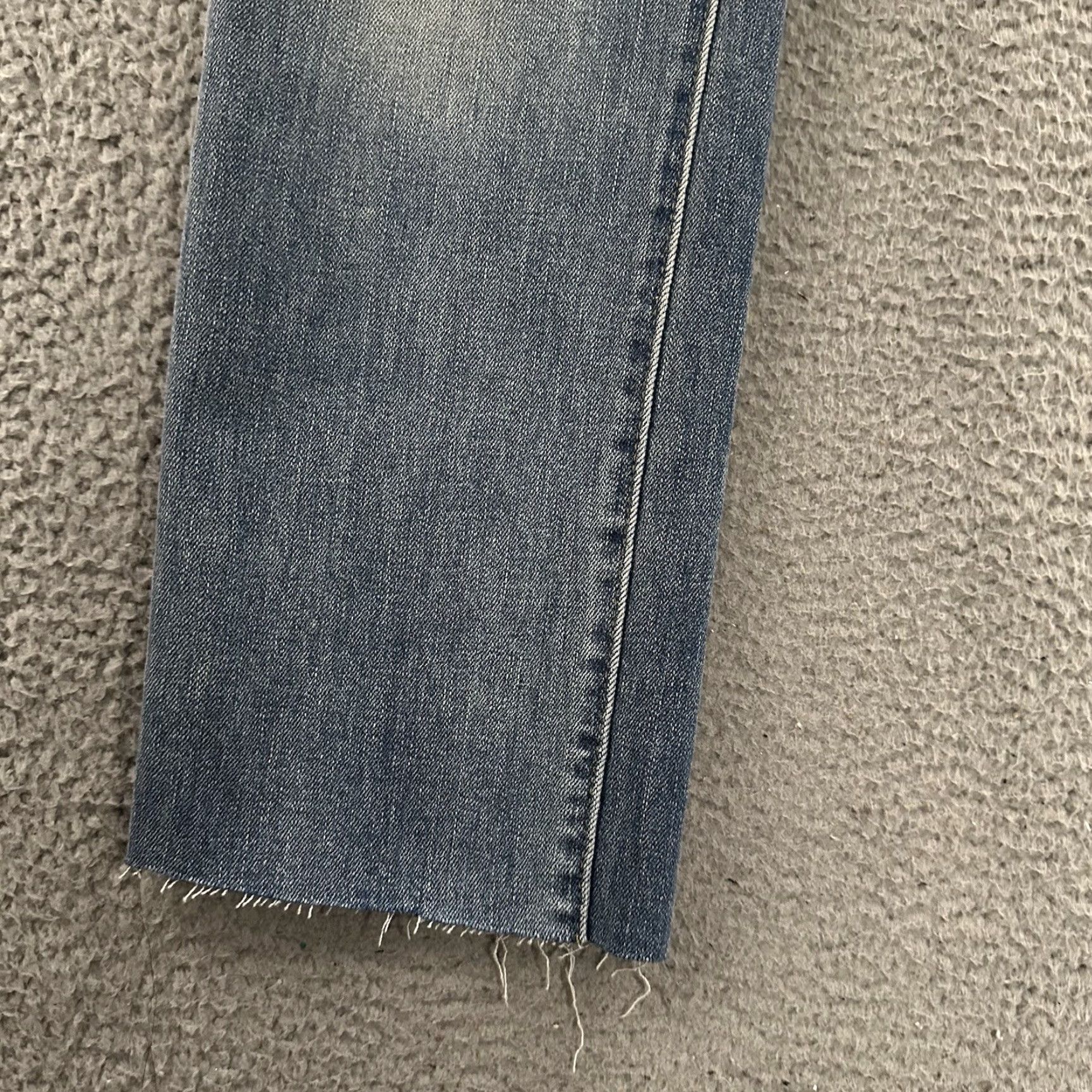 Levi's Levi's Jeans Blue Size 30 714 Straight Denim Stretch Cotton Blend Women Regular Size 30" / US 8 / IT 44 - 4 Thumbnail