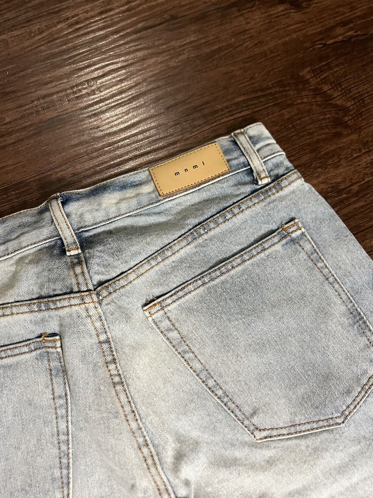 Jean × MNML MNML Denim Straight Leg Jeans Size US 33 - 3 Thumbnail