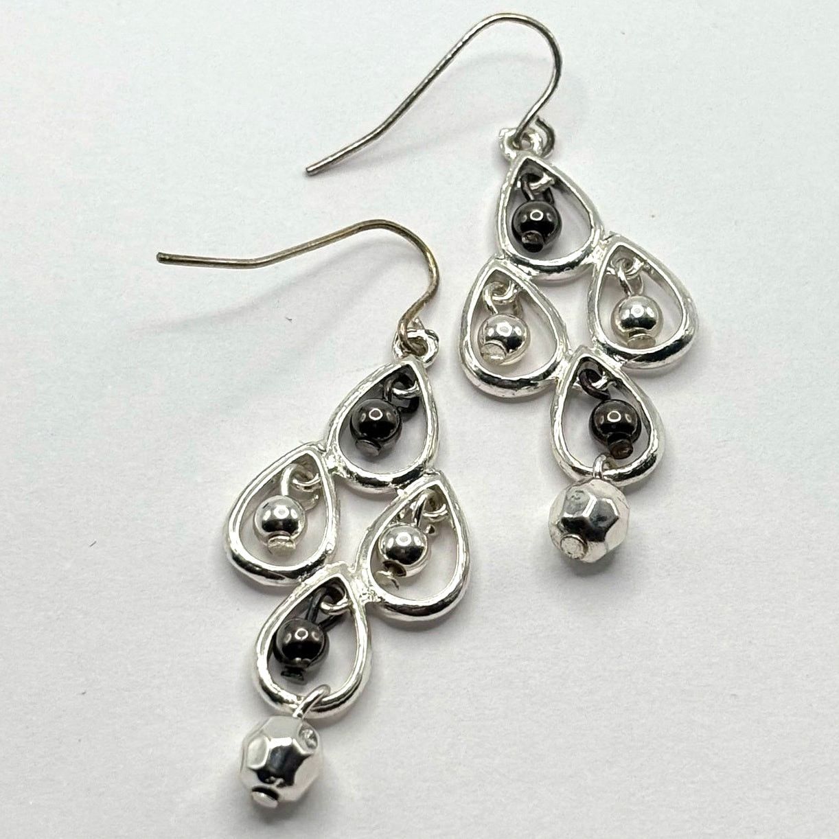 Other Silver Chandelier Earrings Size ONE SIZE - 3 Thumbnail