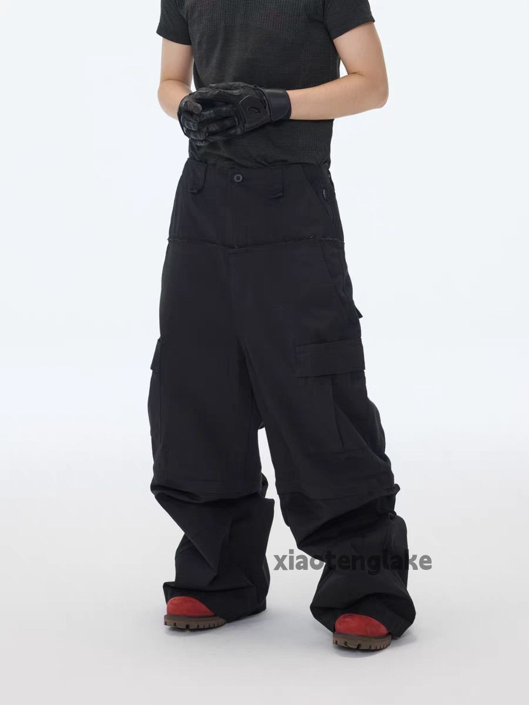 Vintage xz outdoor utility military tactical cargo hiphop pants Size US 34 / EU 50 - 3 Thumbnail