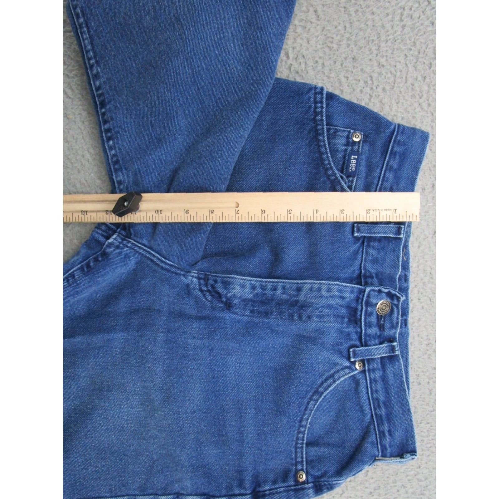 Lee VINTAGE 90's Lee Women's High Rise Mom Blue Denim Jeans Size 8 Med USA Made Size 30" / US 8 / IT 44 - 6 Thumbnail