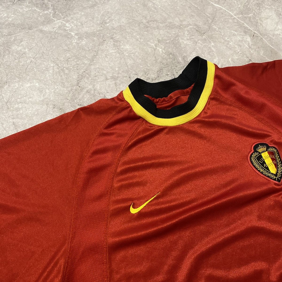 Nike VINTAGE NIKE BELGIUM TEE SOCCER JERSEY 00S Size US M / EU 48-50 / 2 - 3 Thumbnail