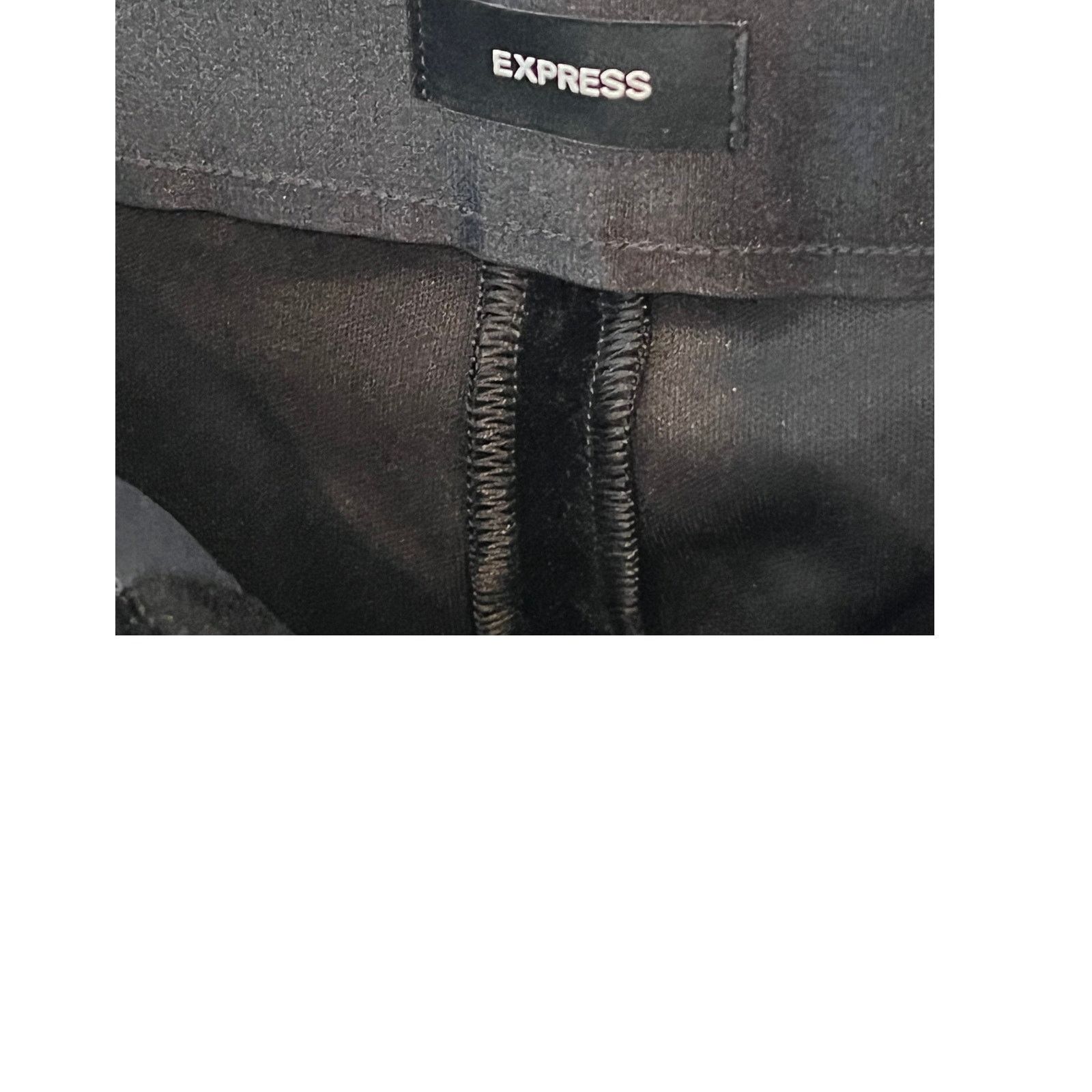 Express Express Editor Straight Super High Rise Pant Womans 8R 27x27 Size 30" / US 8 / IT 44 - 3 Thumbnail