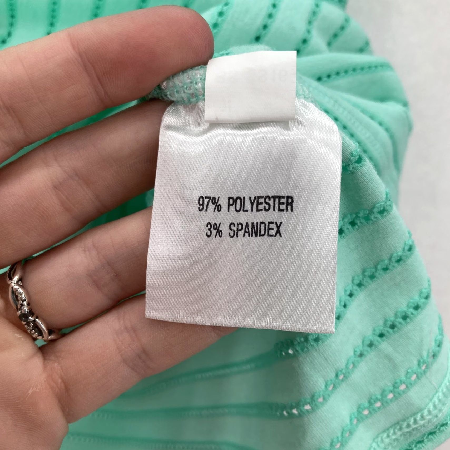 Adidas Adidas ClimaCool Polo Shirt Womens Small Green Striped Golf Performance Breathable Stretch Size S / US 4 / IT 40 - 6 Thumbnail