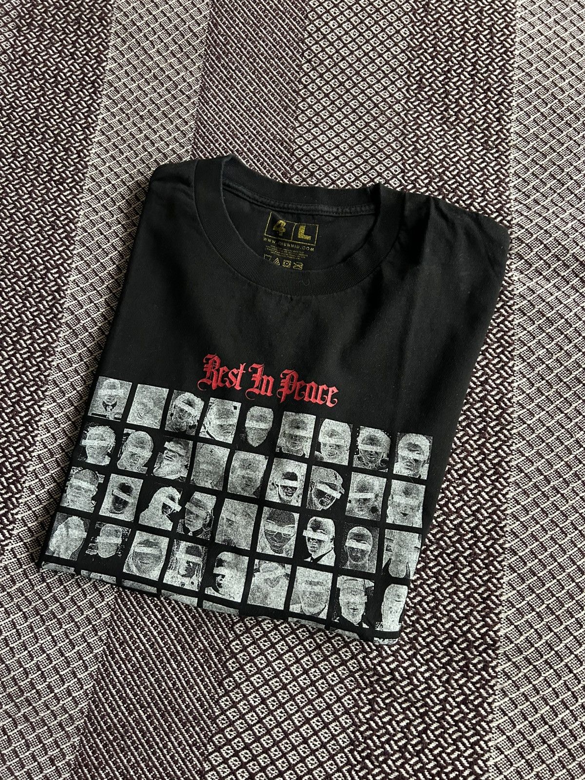Band Tees × Vintage 4-Hunnid Police Get Away Vintage T-shirt Skateboarding Merch Size US L / EU 52-54 / 3 - 8 Thumbnail