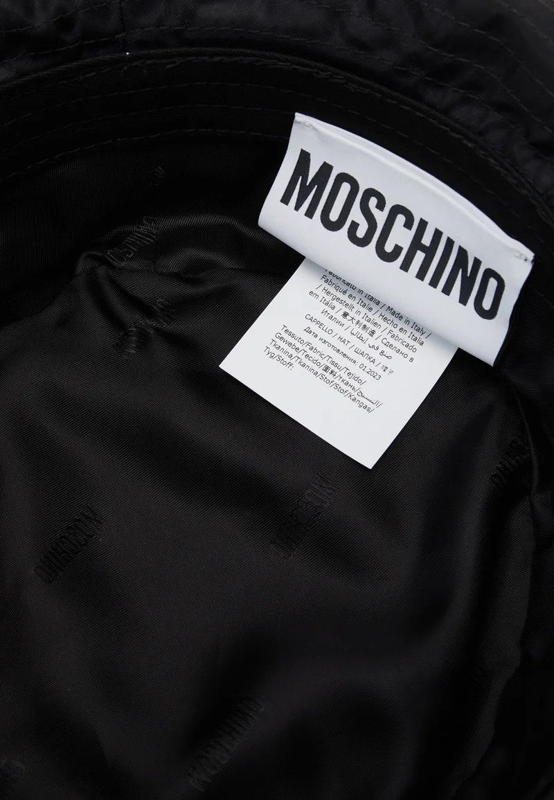 Moschino o1y0225 Size : M / Logo Cap / Hat in Black Size ONE SIZE - 5 Thumbnail