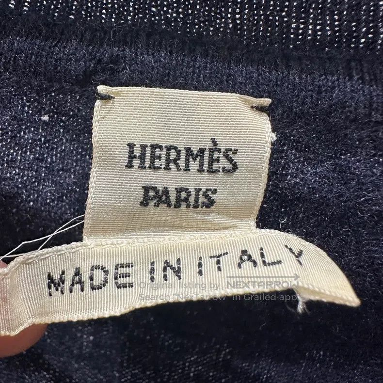 Hermes Hermes Tie Front H Letter Knit Top Size XXS / US 00 / IT 34 - 3 Thumbnail