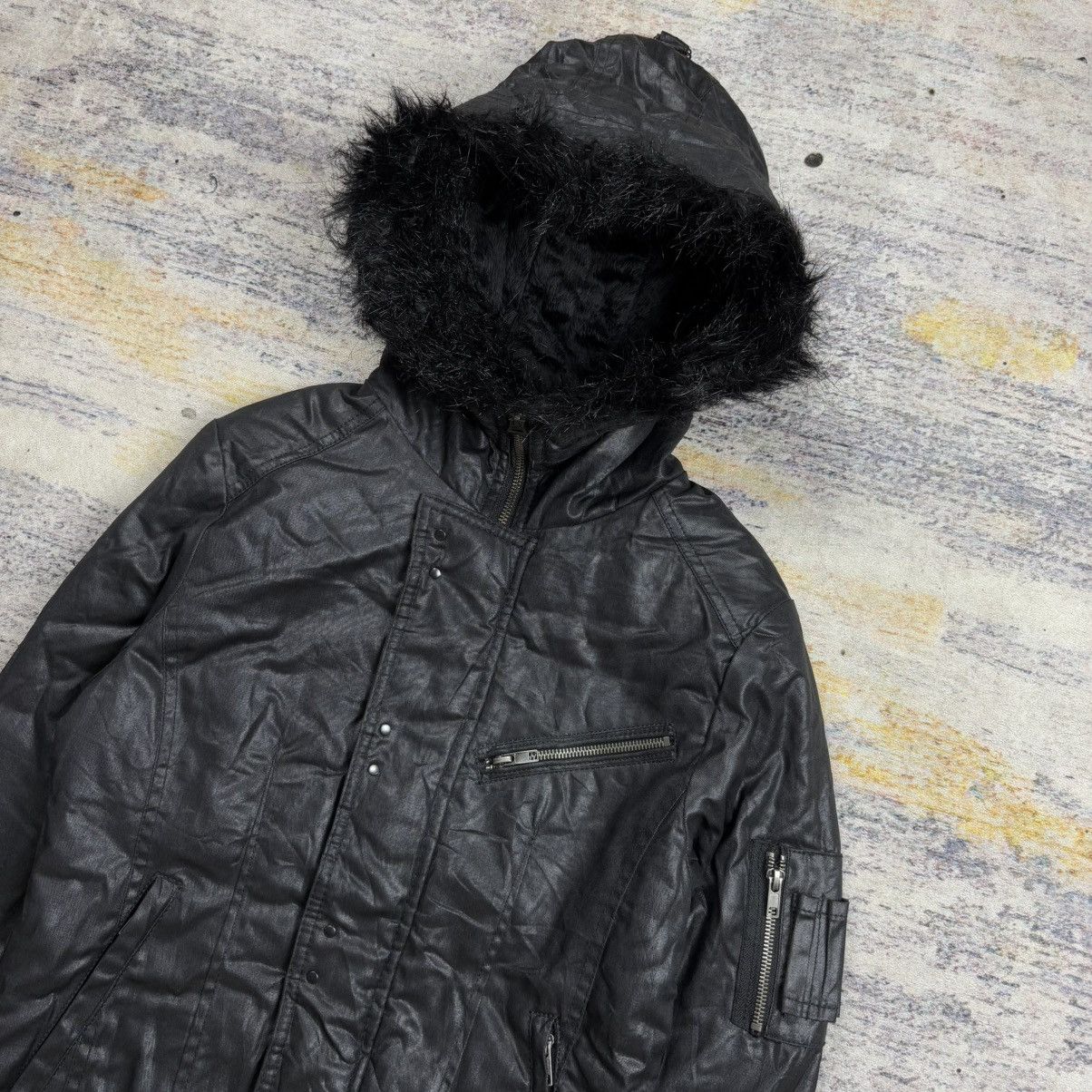 If Six Was Nine Civarize trim fur hoodie waxed bomber jacket Size US XS / EU 42 / 0 - 4 Thumbnail