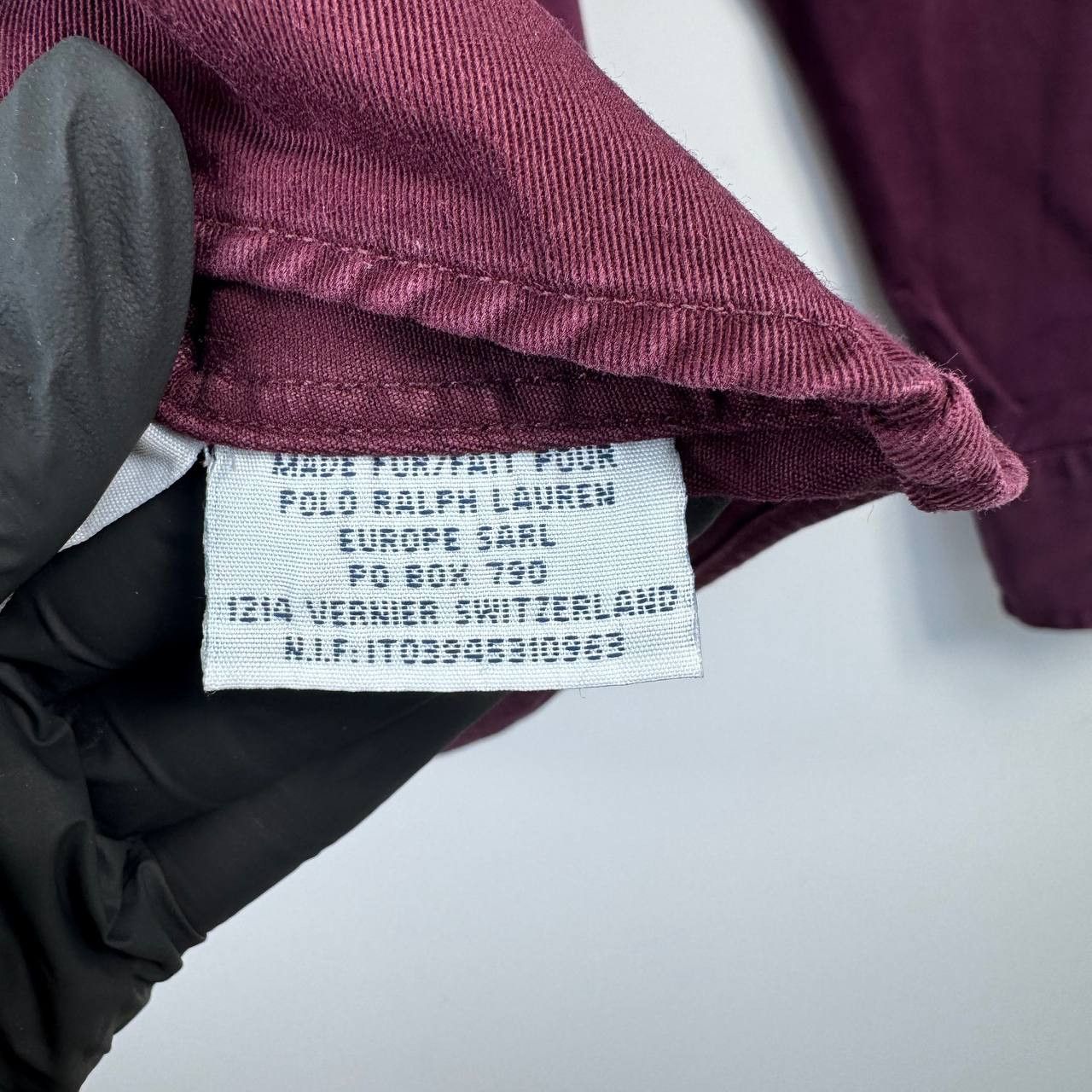 Polo Ralph Lauren Polo Ralph Lauren Button Down Shirt Burgundy Custom Size XL Size US XL / EU 56 / 4 - 8 Thumbnail