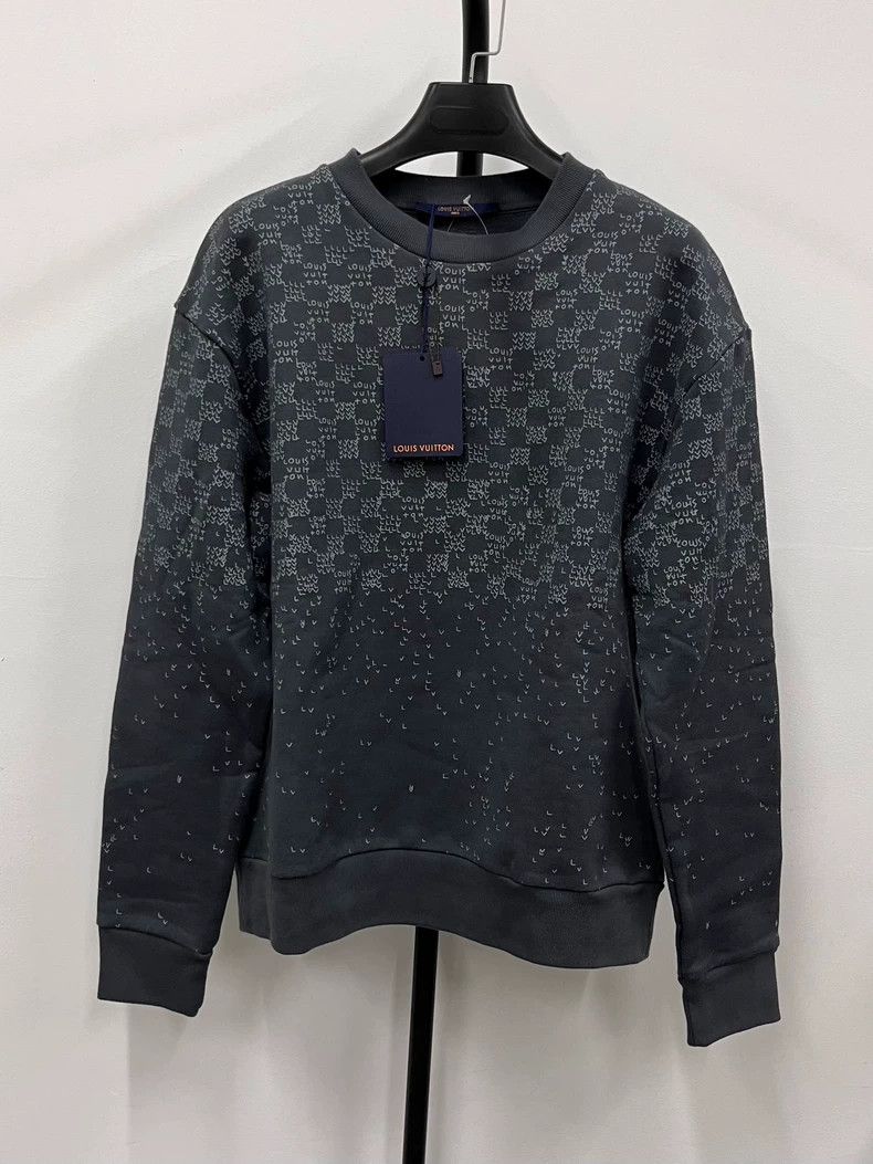 Louis Vuitton Louis Vuitton FW22 checked print color-block crewneck sport Size US S / EU 44-46 / 1 - 1 Thumbnail
