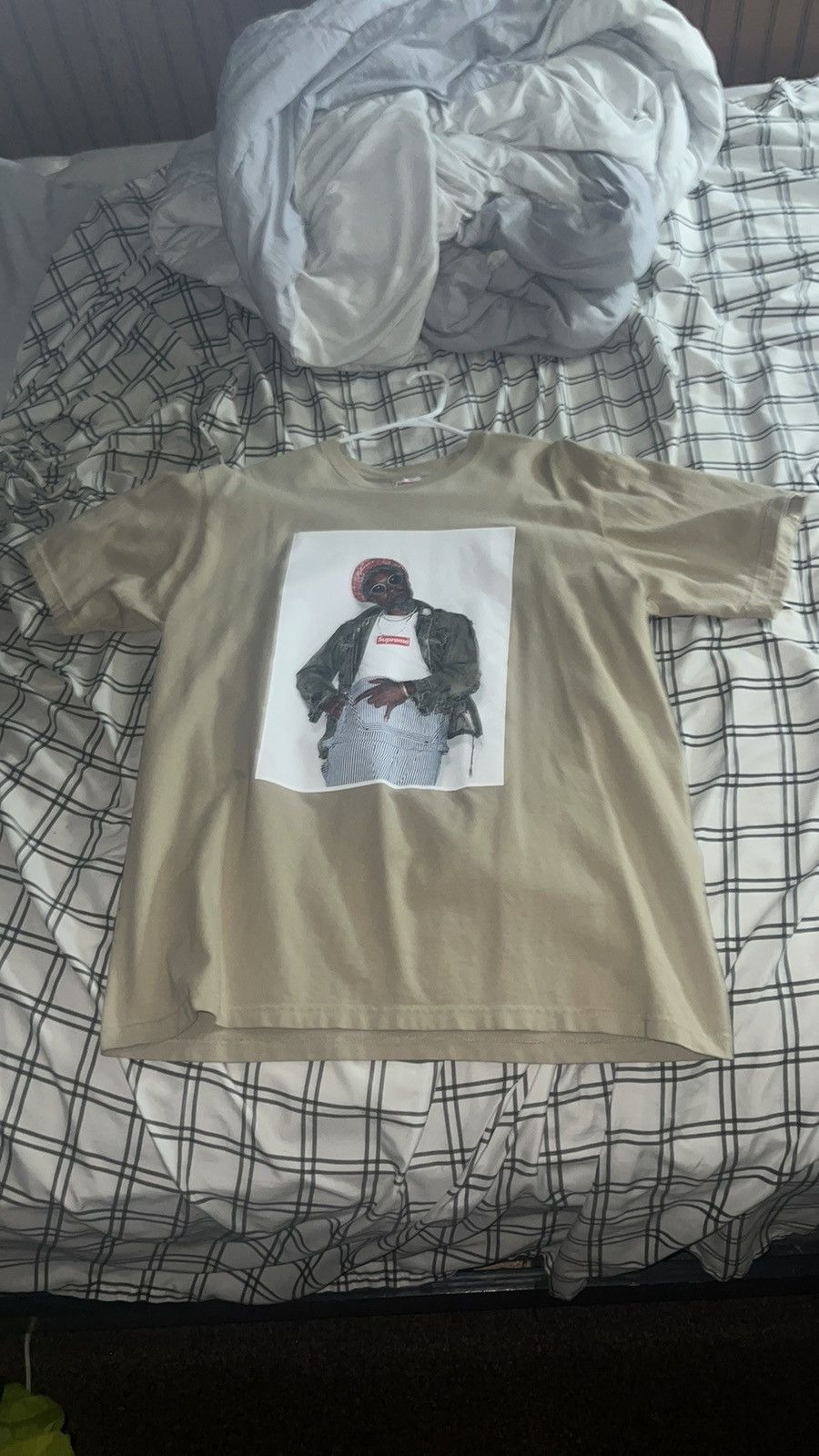 SUPREME x Andre 3000 Tee Shirt - buy FW22 Black SMALL - Outkast T-Shirt w Stickers!