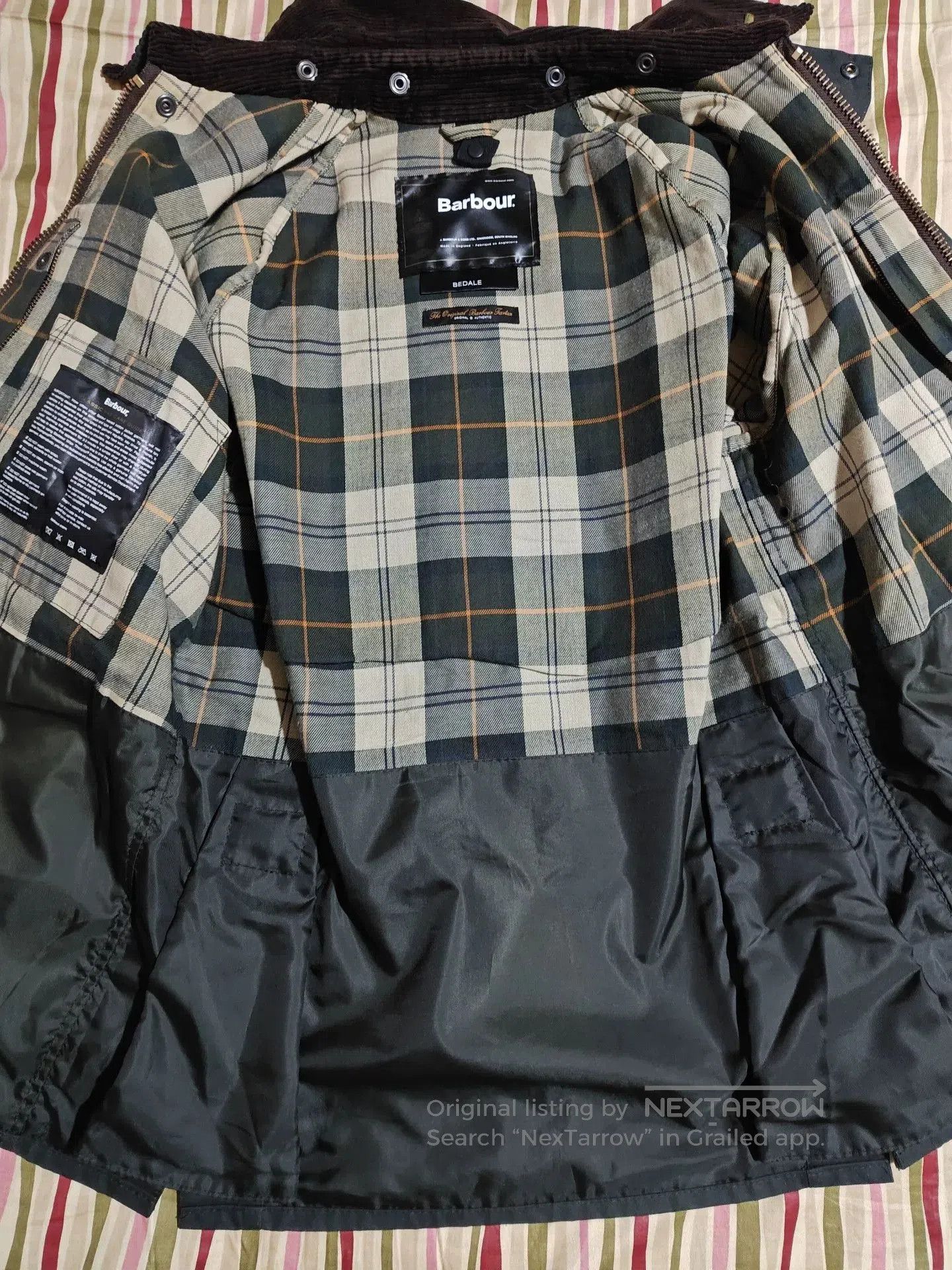 Barbour Barbour Bedale Waxed Jacket. Size US M / EU 48-50 / 2 - 3 Thumbnail
