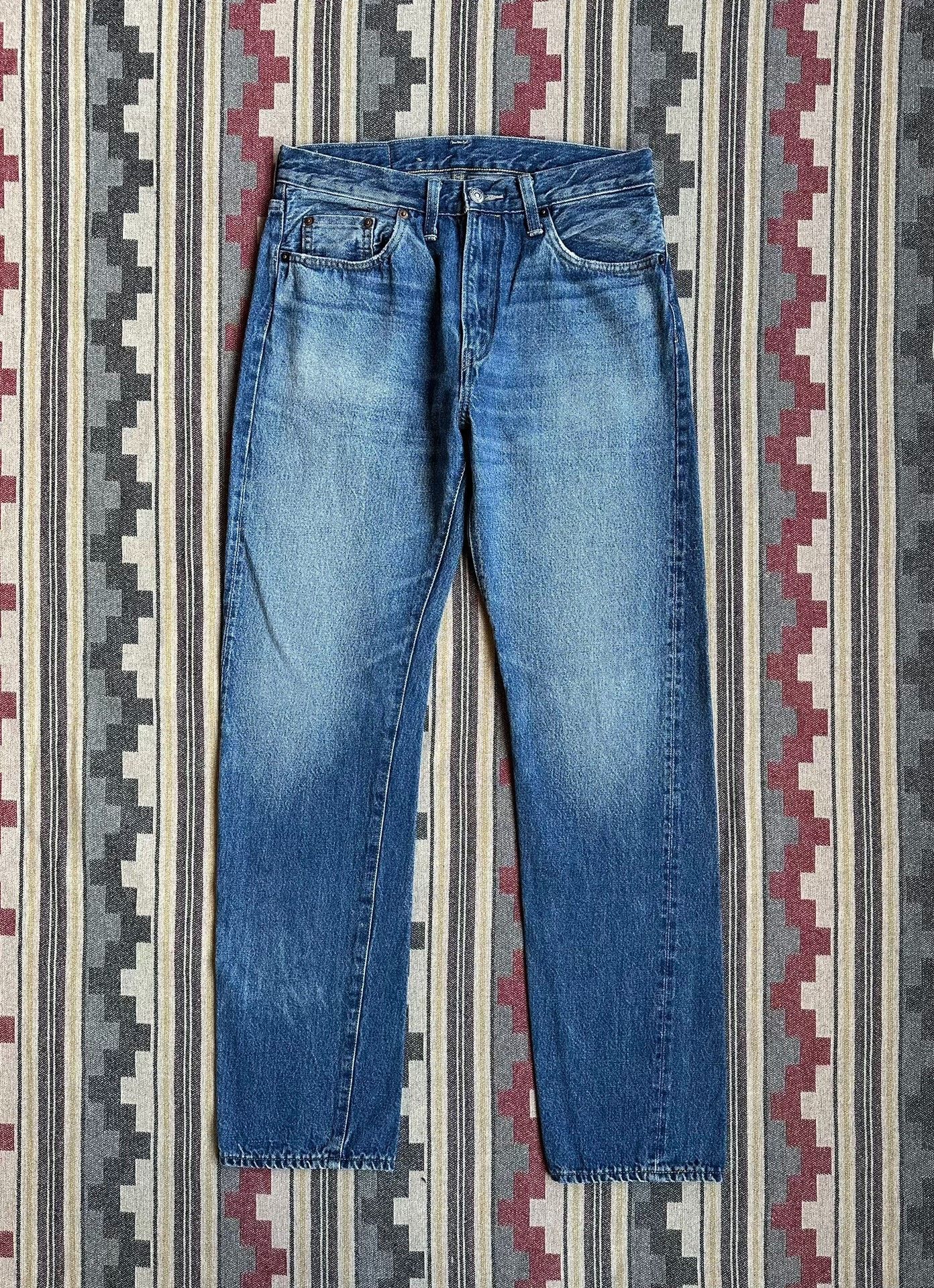 Levi's Vintage Clothing levi's lvc 1954 501zxx vintage denim pants Size US 30 / EU 46 - 1 Thumbnail
