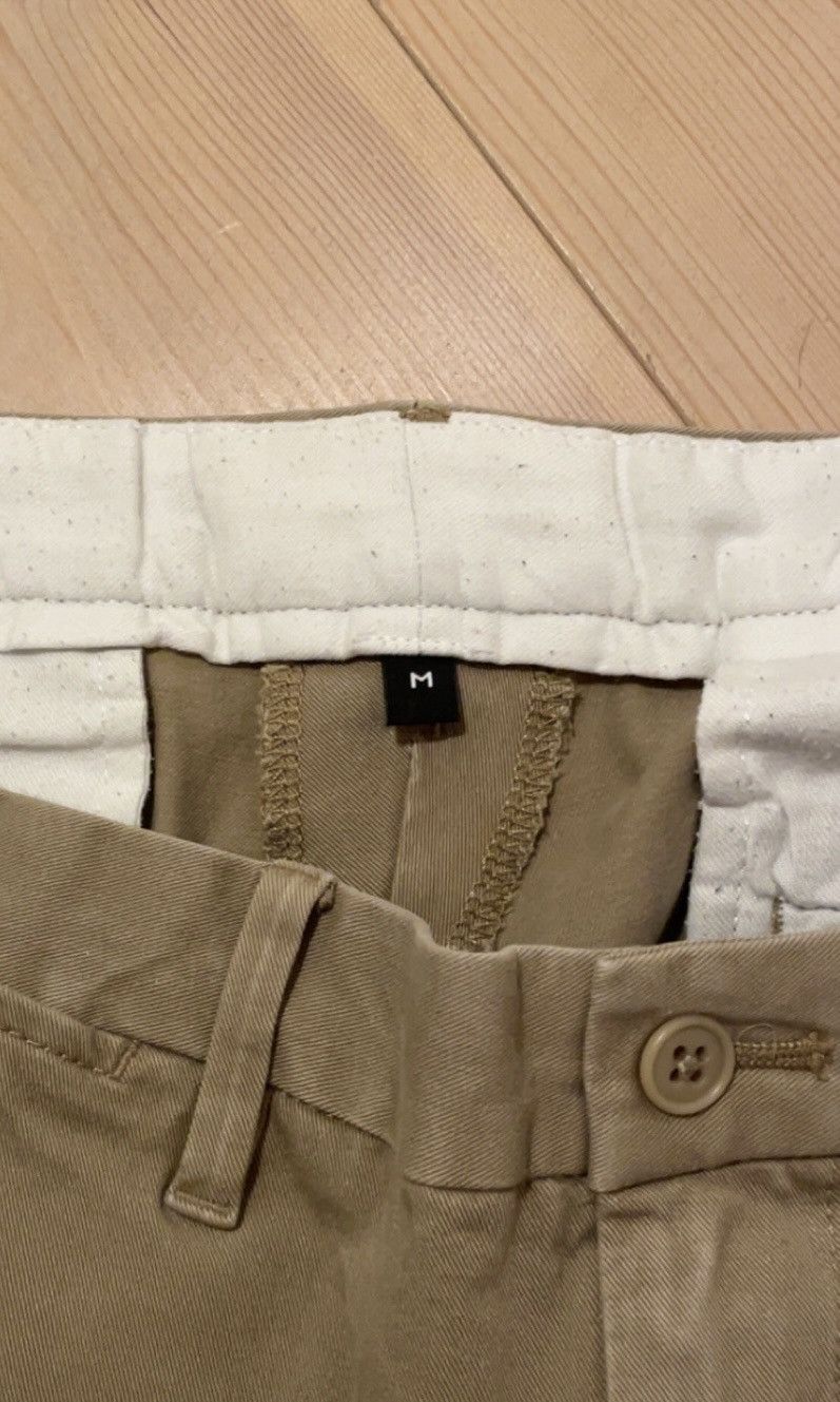 Muji Muji Men's Cotton Blend Sand Trousers M Size US 32 / EU 48 - 4 Thumbnail