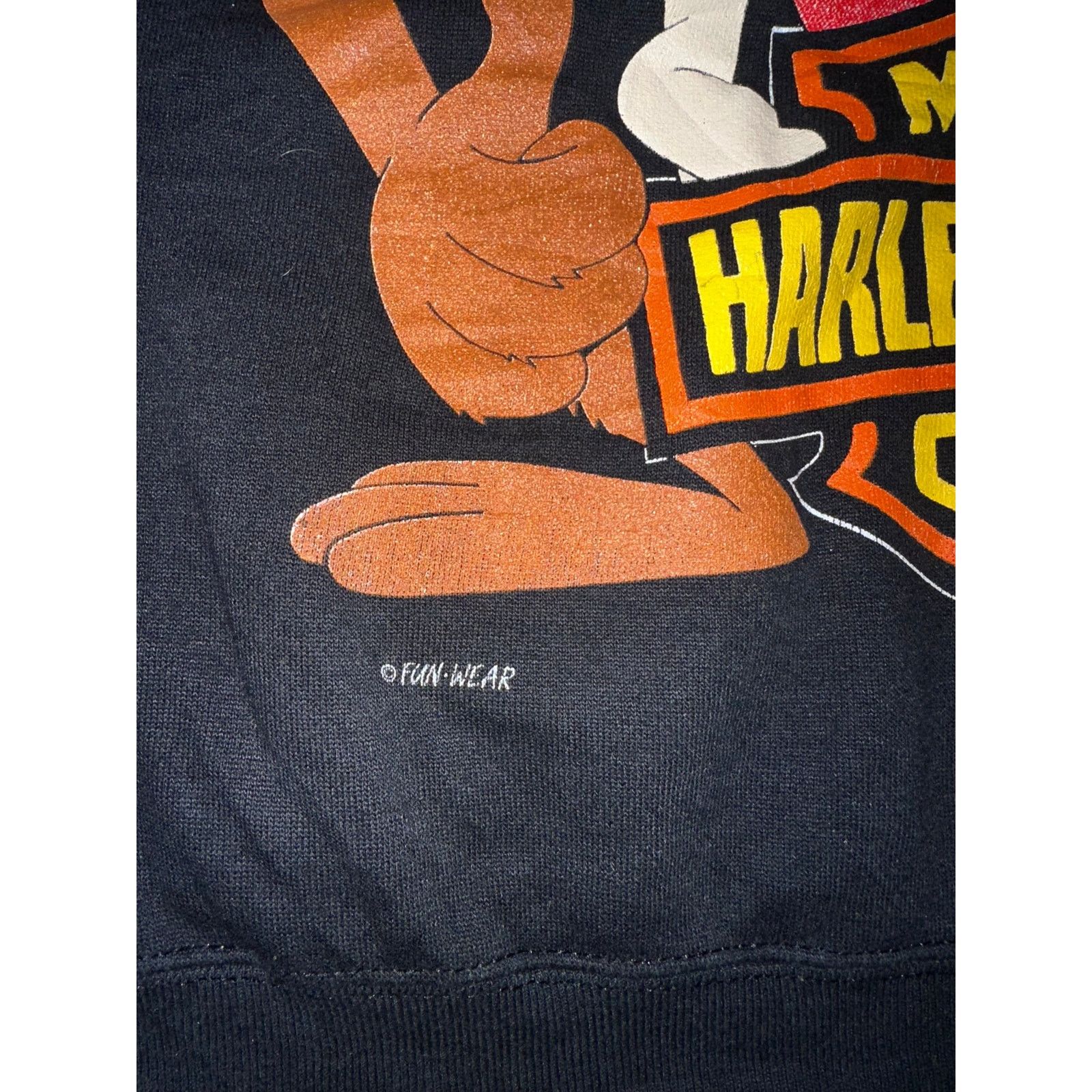 Harley Davidson 🌀 Harley-Davidson x Taz Sweatshirt – Size L Size L / US 10 / IT 46 - 5 Thumbnail