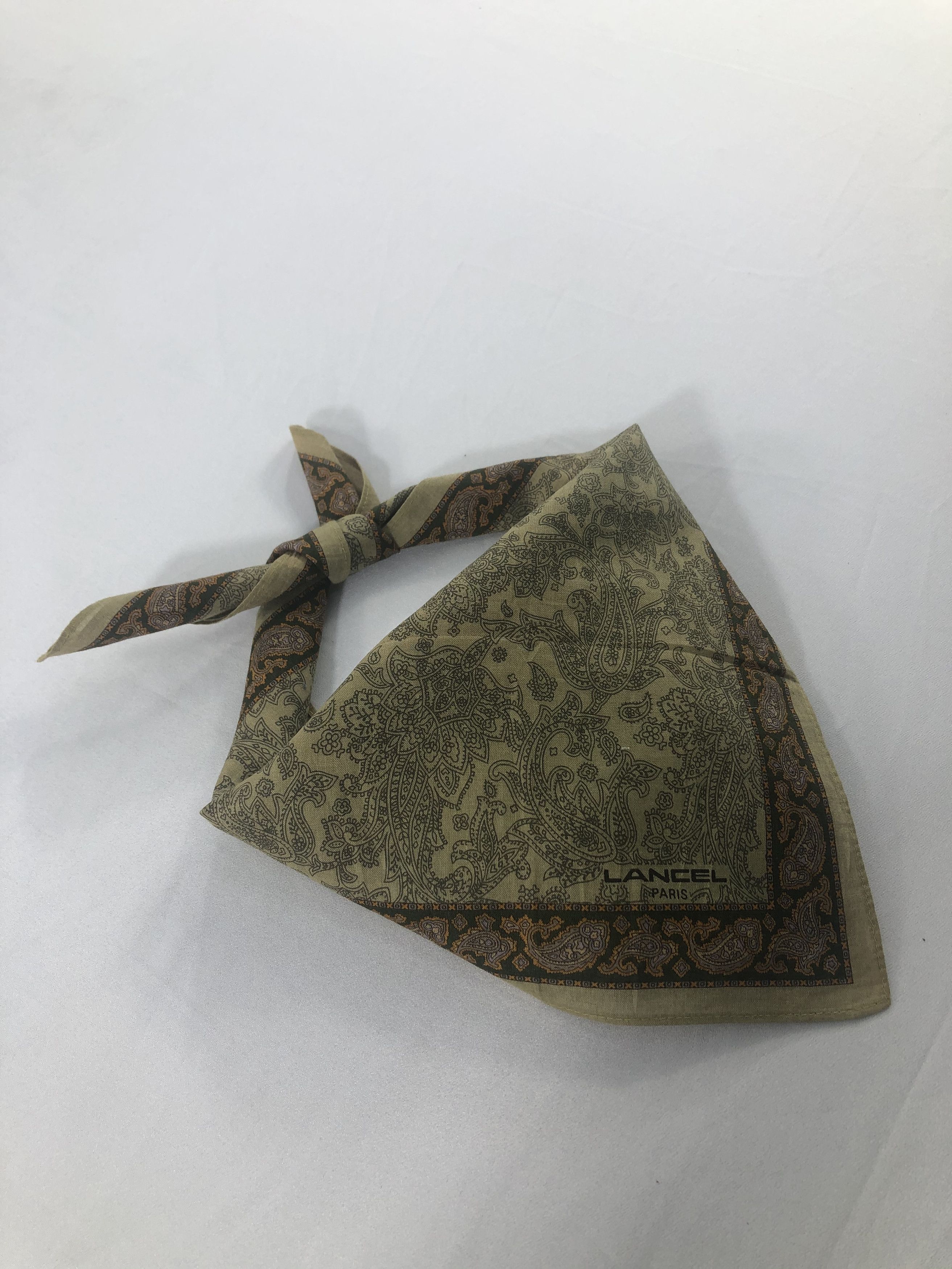 Lancel Lancel Paislee Handkerchief / Bandana / Neckerchief Size ONE SIZE - 2 Thumbnail
