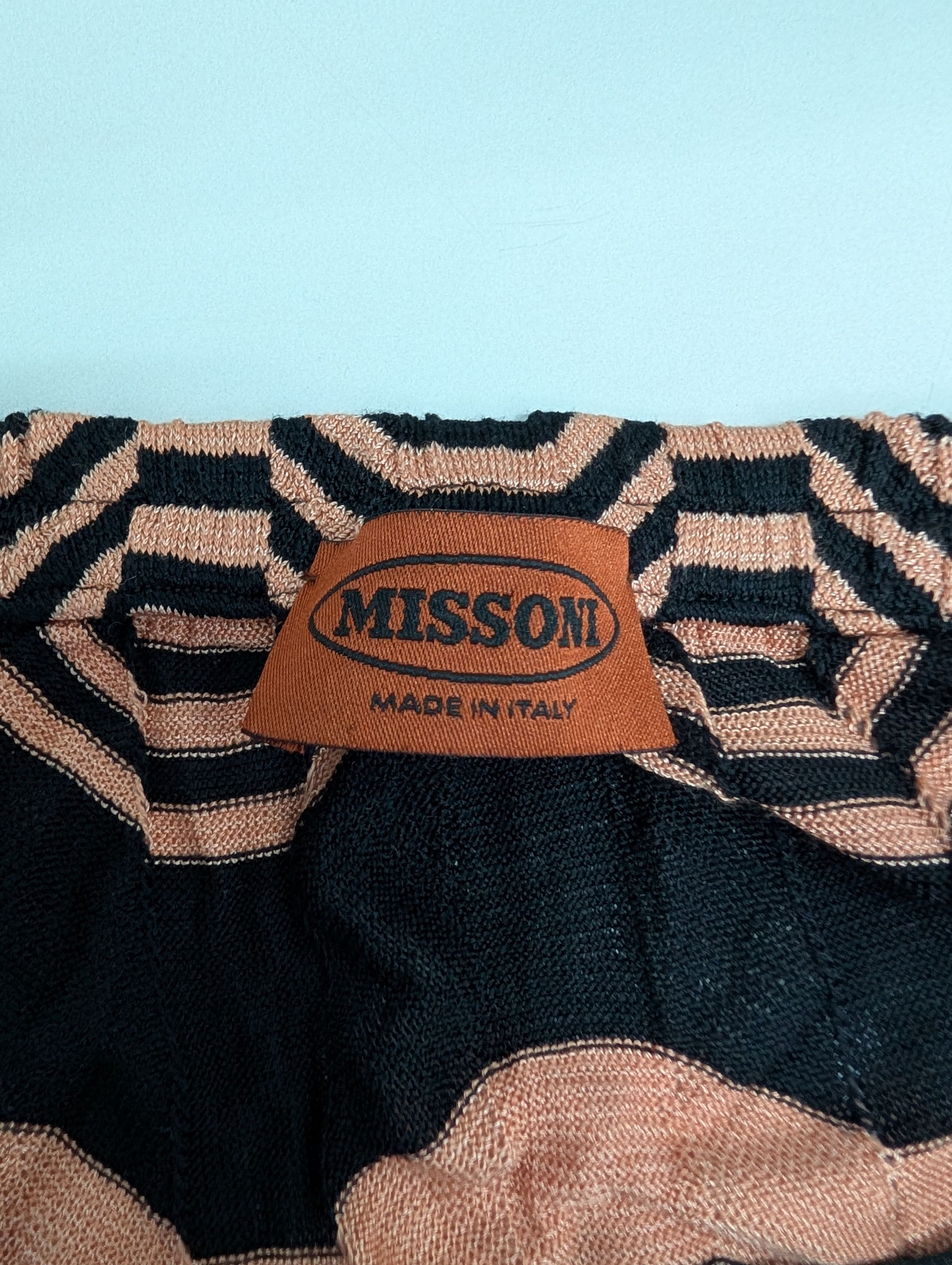 Missoni Missoni Black And Gold Mini Shorts Size 27" / US 4 / IT 40 - 3 Thumbnail