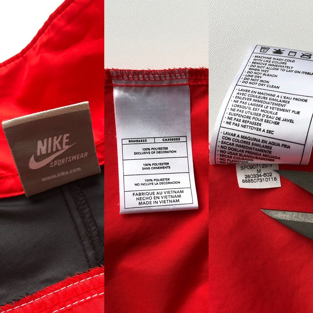 Nike × Vintage Nike 00’s Pocket Vintage Half Zip Anorak Windbreaker Jacket Size US M / EU 48-50 / 2 - 10 Thumbnail