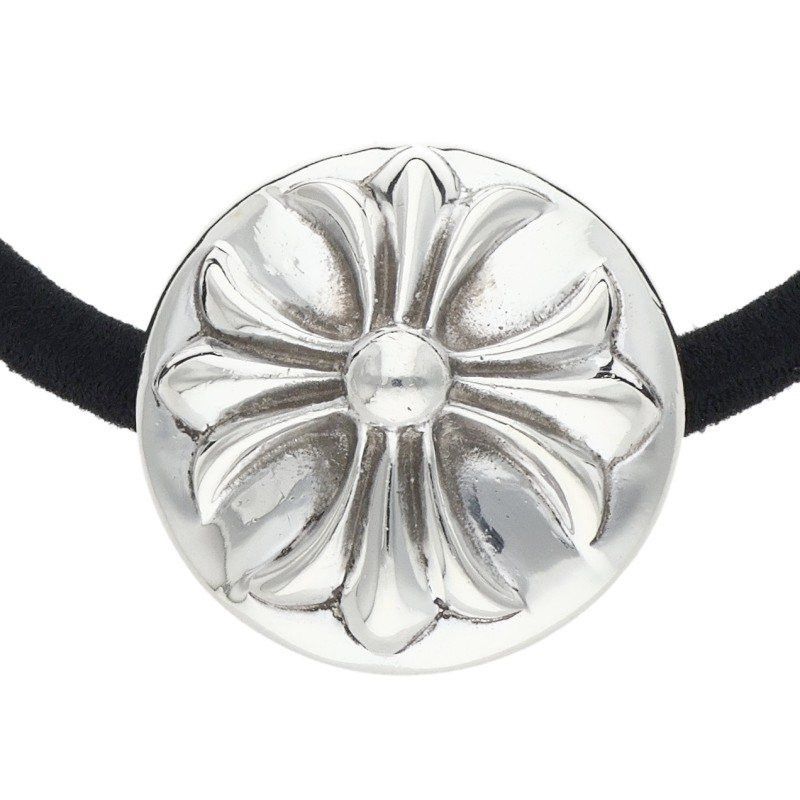 Chrome Hearts Chrome Hearts Silver Cross Ball Button Hair Tie Size ONE SIZE - 5 Thumbnail