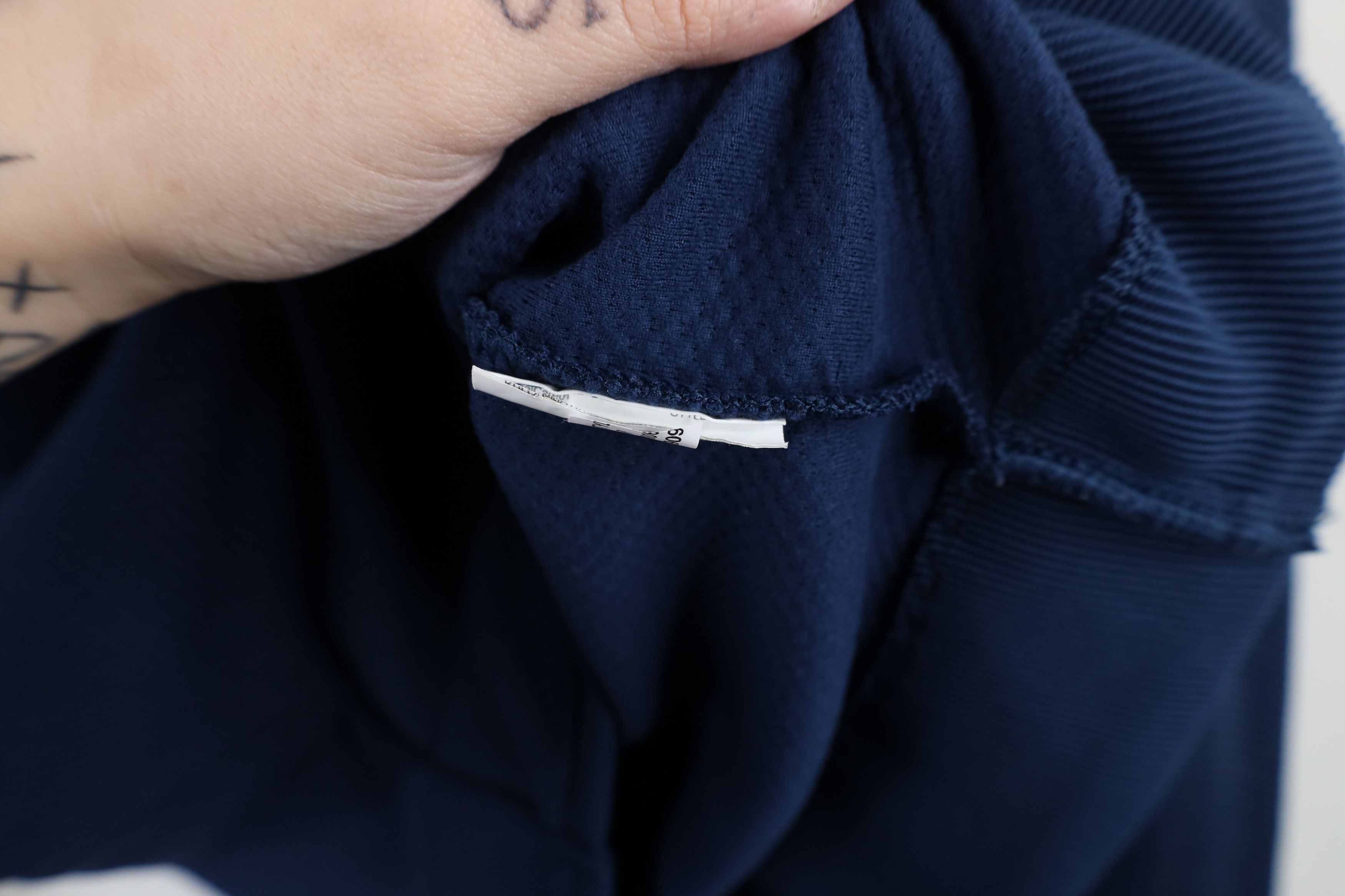 Under Armour × Vintage Under Armour ColdGear Thermal Knit Pullover Top Jacket Blue Size US M / EU 48-50 / 2 - 11 Thumbnail