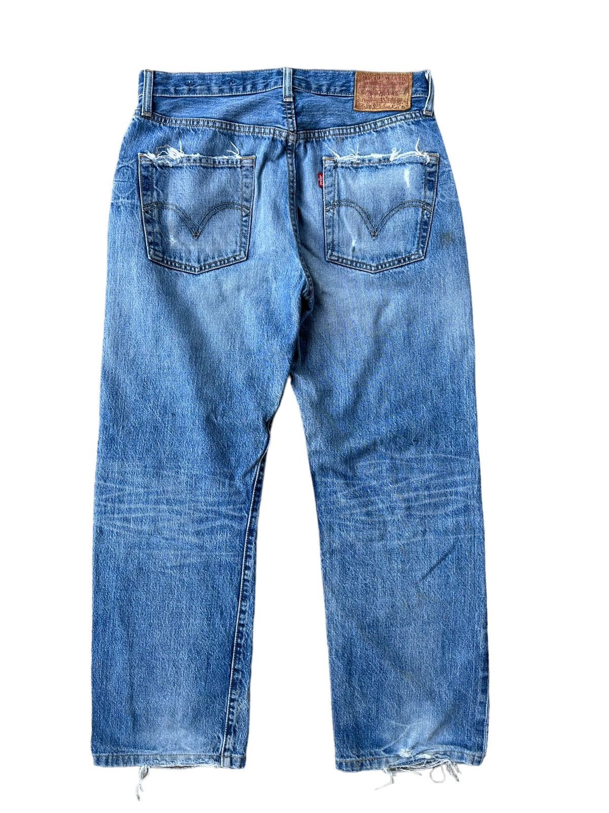 Levi's Vintage Levi’s distressed style denim jeans Size US 30 / EU 46 - 2 Thumbnail