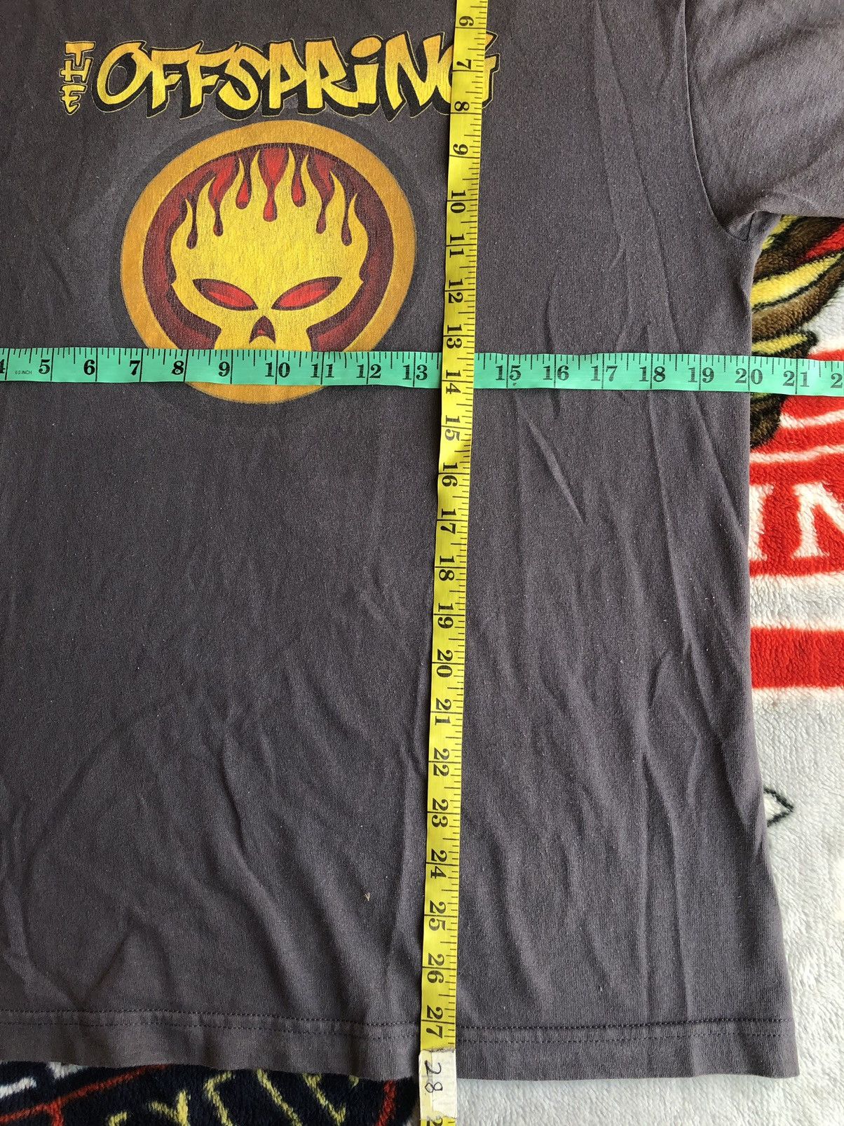 Band Tees Vintage 2000’s The Off Spring Rare Shirt Tee Sun Faded Size US M / EU 48-50 / 2 - 11 Thumbnail