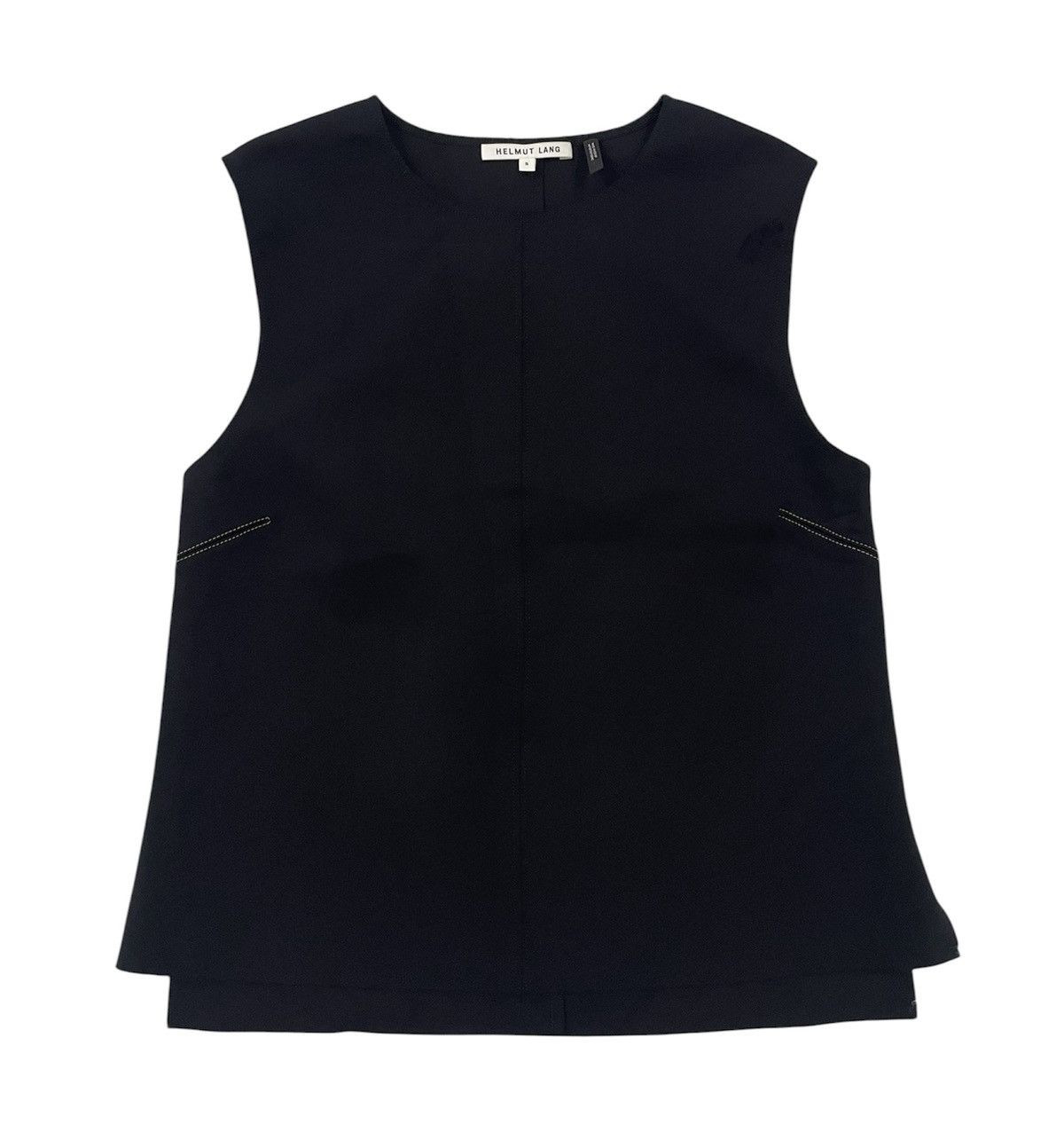 Helmut Lang Helmut Lang Scuba Shll Tee Sleeveless Size S / US 4 / IT 40 - 1 Thumbnail