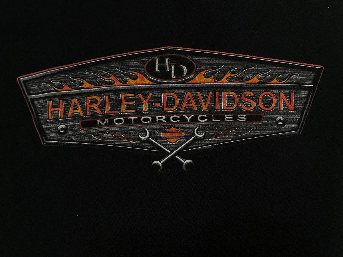 Harley Davidson Vintage 2000s Harley Davidson downtown Seattle tee Size US XL / EU 56 / 4 - 2 Thumbnail