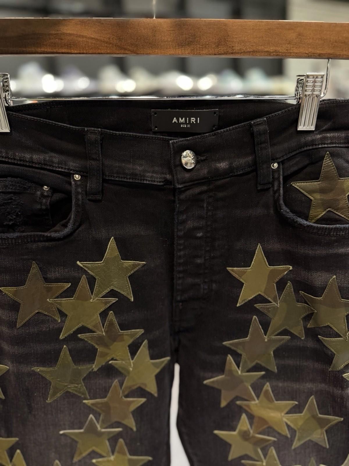 Amiri Size 31 Amiri Chemist Black Green Jeans 100% Authentic NEW Size US 31 - 7 Thumbnail