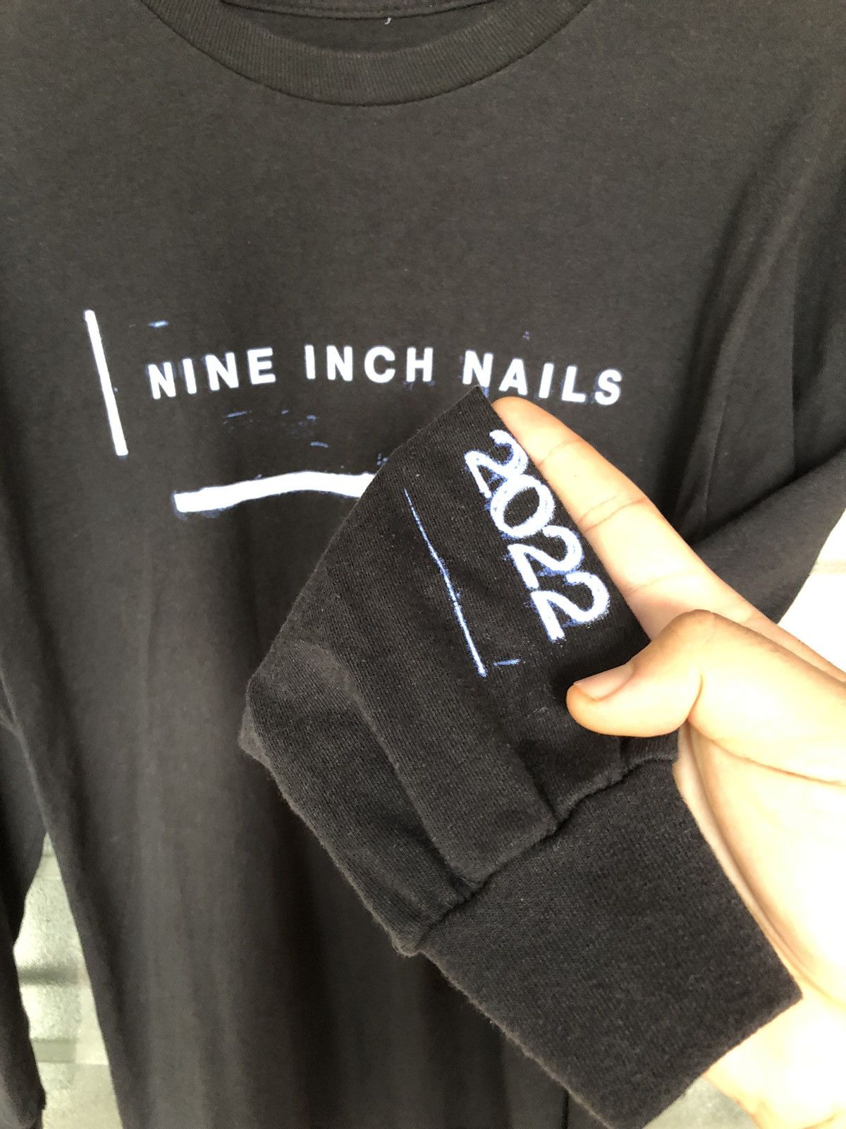 Band Tees Nine Inch Nails Long Sleeve Tee Size US S / EU 44-46 / 1 - 4 Thumbnail