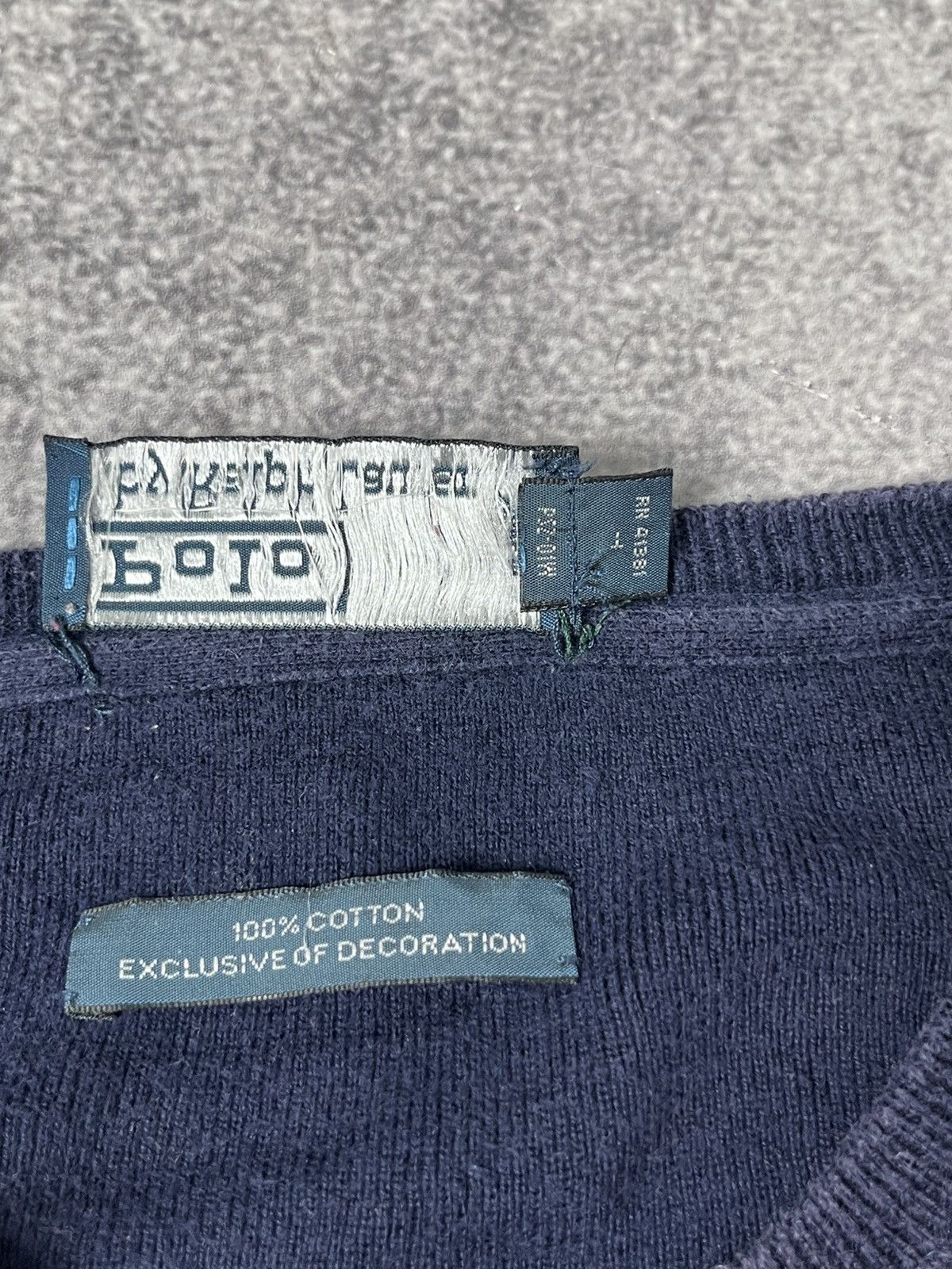 Polo Ralph Lauren 🔥90’s Ralph Lauren Polo Cable Knit Sweater Y2K Jumper Boxy Size US M / EU 48-50 / 2 - 9 Thumbnail