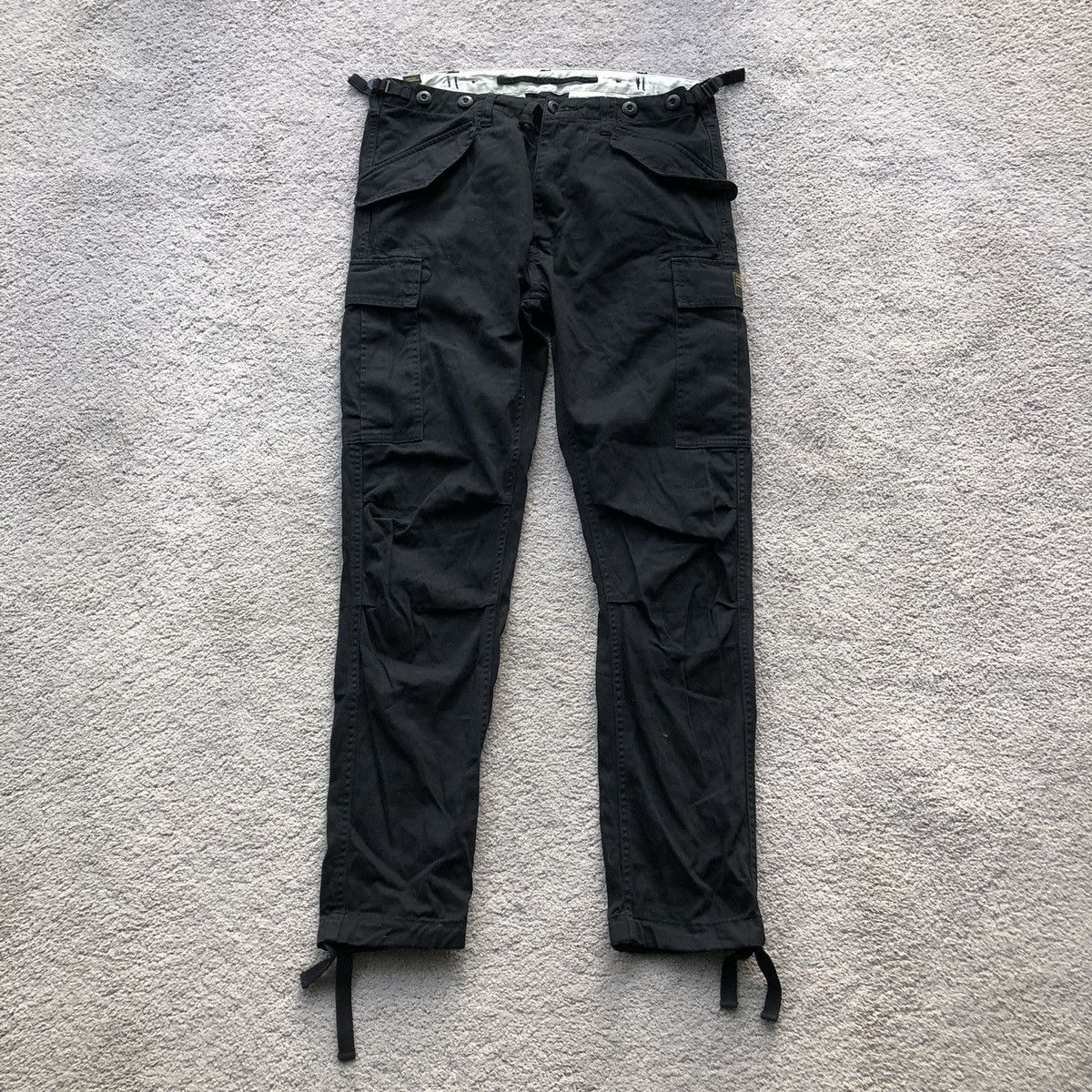 image of Neighbourhood X Izzue Cargo Trousers in Black, Men's (Size 32)