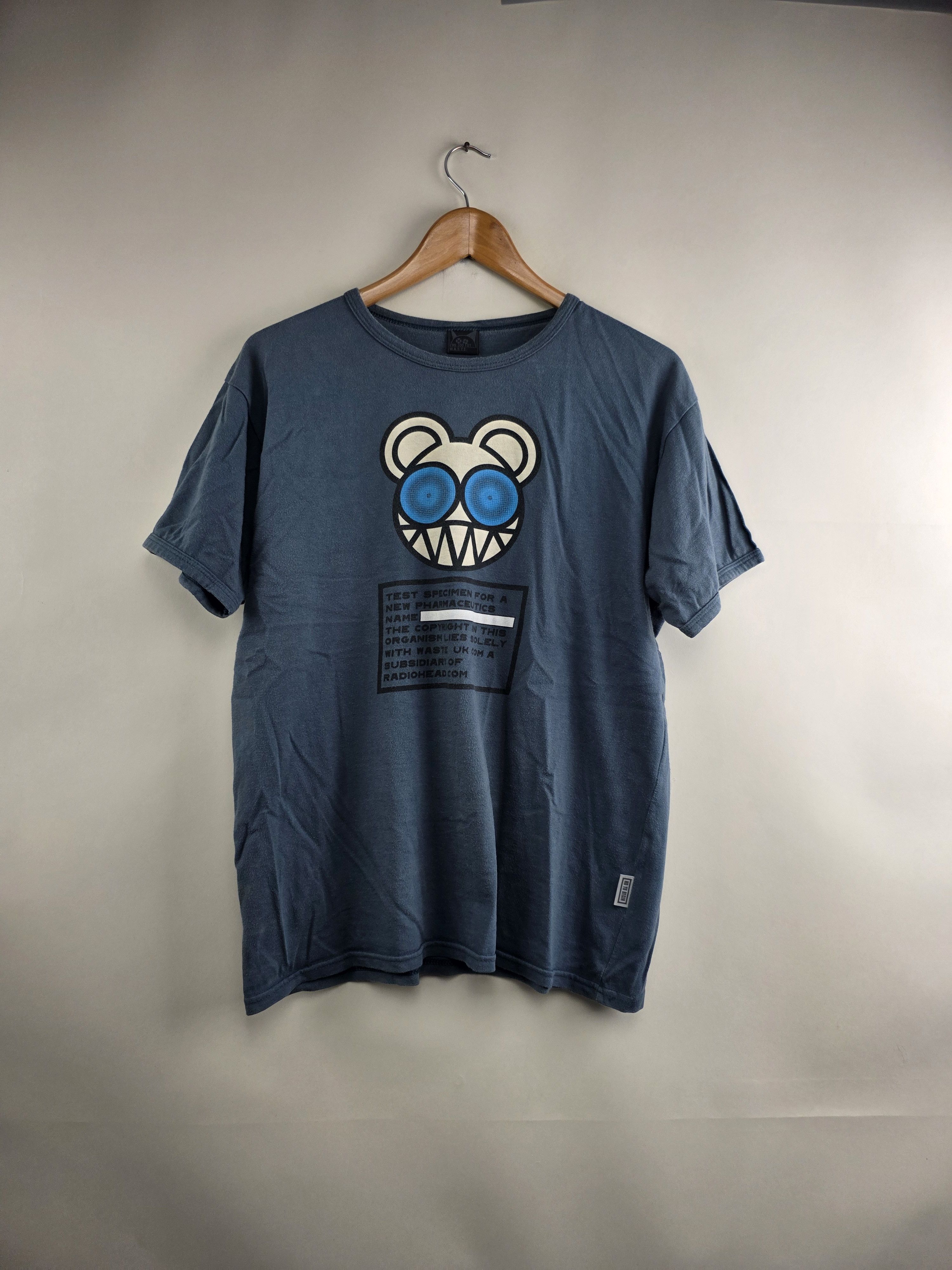 Band Tees × Vintage 2000 Radiohead Kid A M 20.5" 26.5" Size US L / EU 52-54 / 3 - 10 Thumbnail