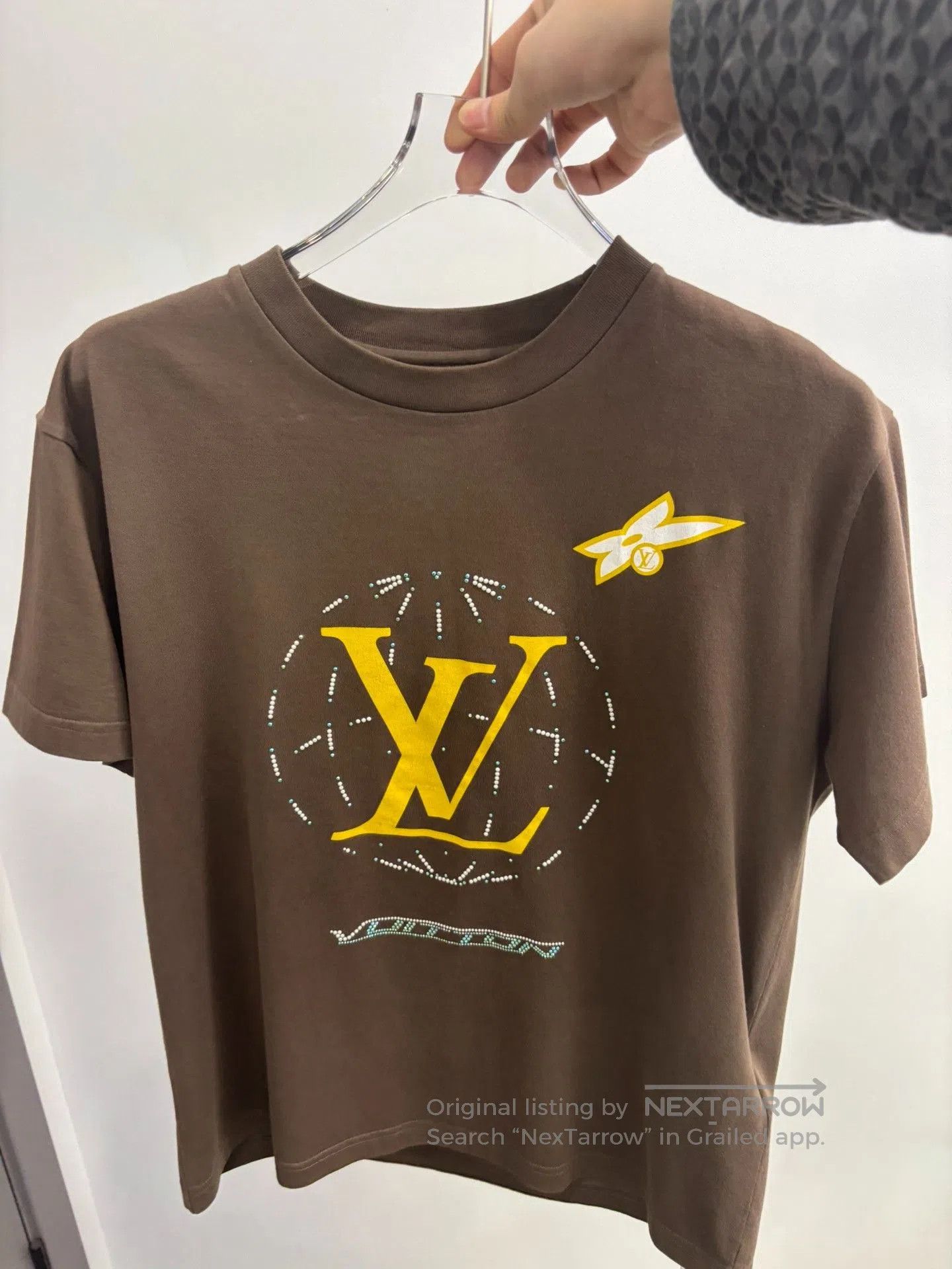 Louis Vuitton LV Men's Brown Short-Sleeve T-Shirt. Size US M / EU 48-50 / 2 - 1 Thumbnail
