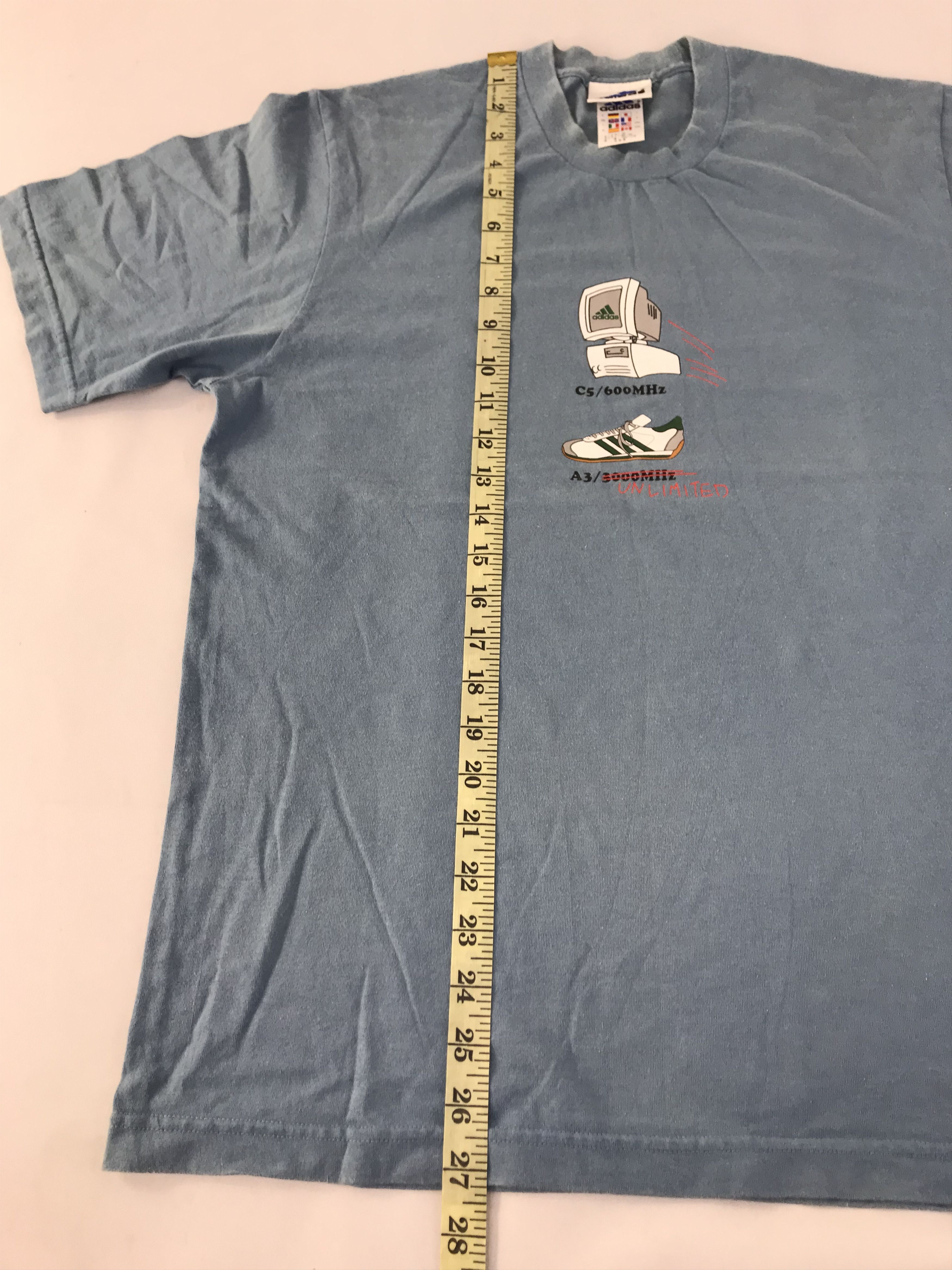 Nike 90s Adidas Athletic A3 Unlimited Sportswear Printed Tee Size US M / EU 48-50 / 2 - 10 Thumbnail