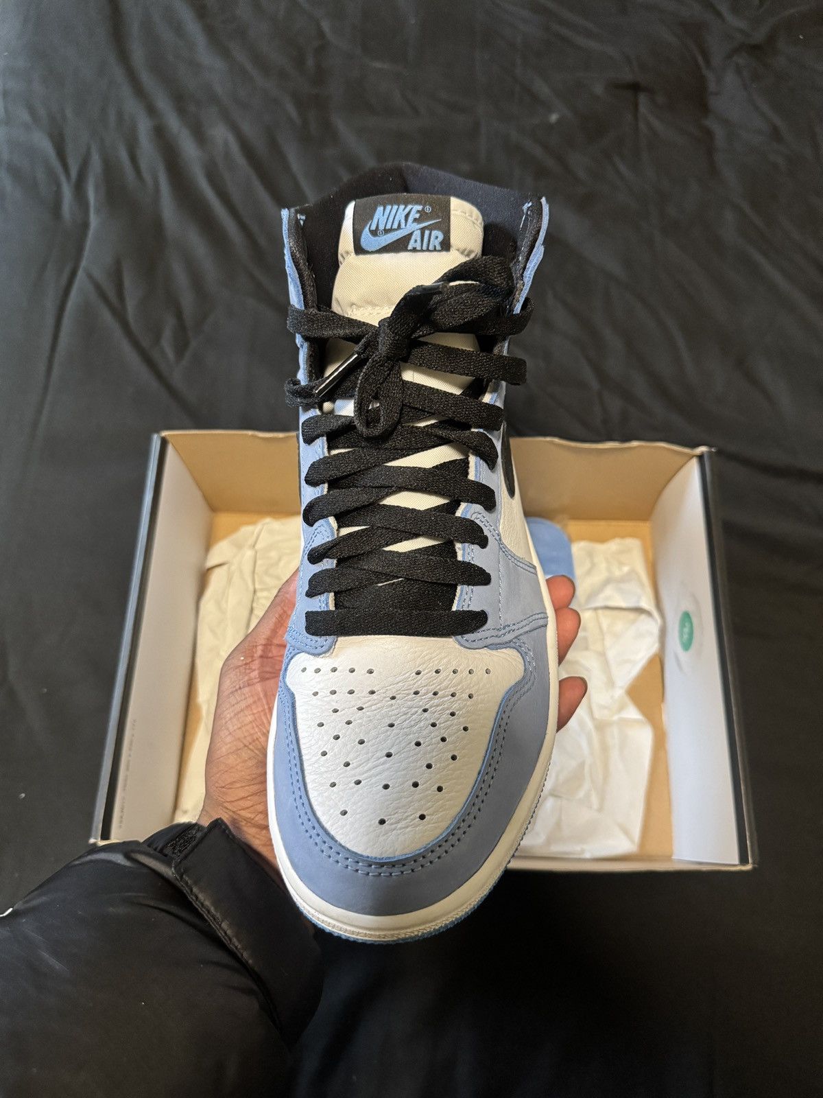 Jordan Brand Jordan 1 University Blue Size US 9.5 / EU 42-43 - 4 Thumbnail