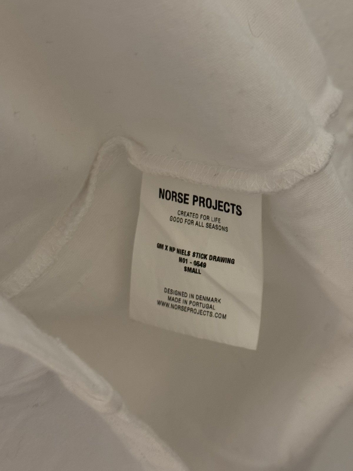 Norse Projects Norse Projects graphic tee Size US S / EU 44-46 / 1 - 4 Thumbnail
