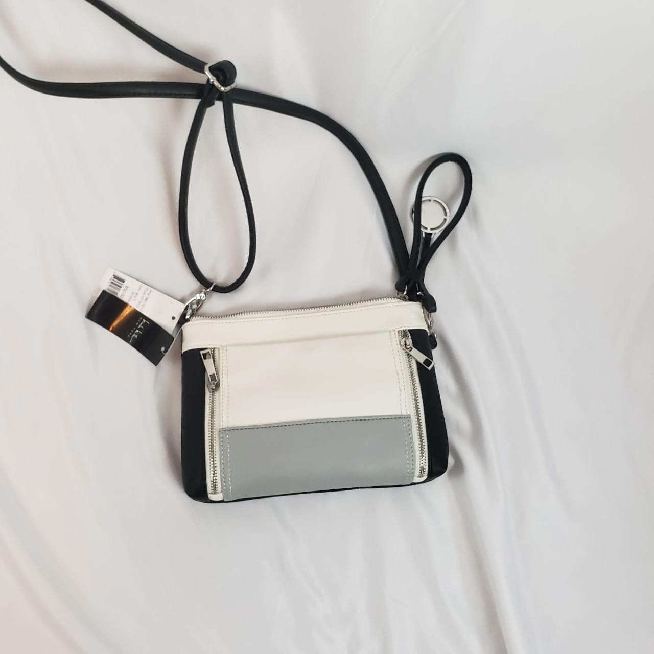 Nicole Miller Nicole Miller Colorblock Crossbody Bag With Adjustable Strap Size ONE SIZE - 1 Thumbnail