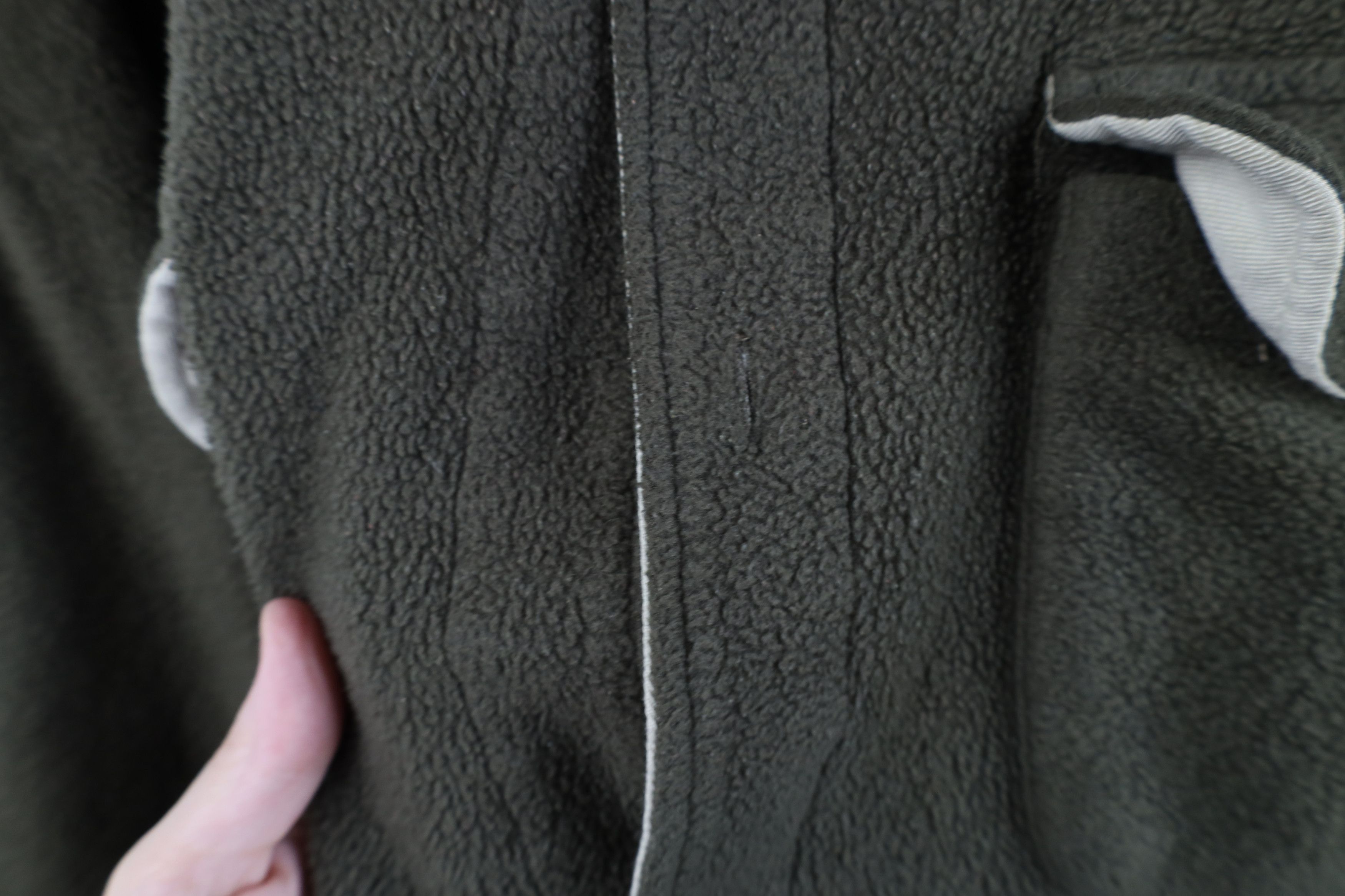 Vintage Vintage 90s Streetwear Fleece Button Shirt Jacket Jac Shirt Size US XL / EU 56 / 4 - 7 Thumbnail