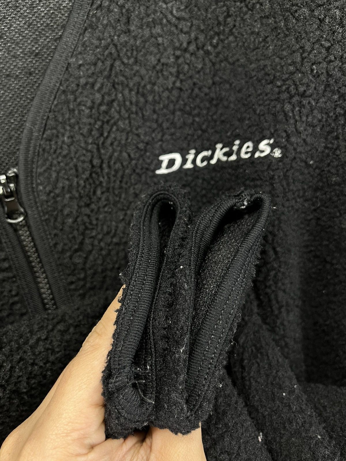 Dickies Dickies Black Fleece Cardigan Jacket Size US M / EU 48-50 / 2 - 10 Thumbnail