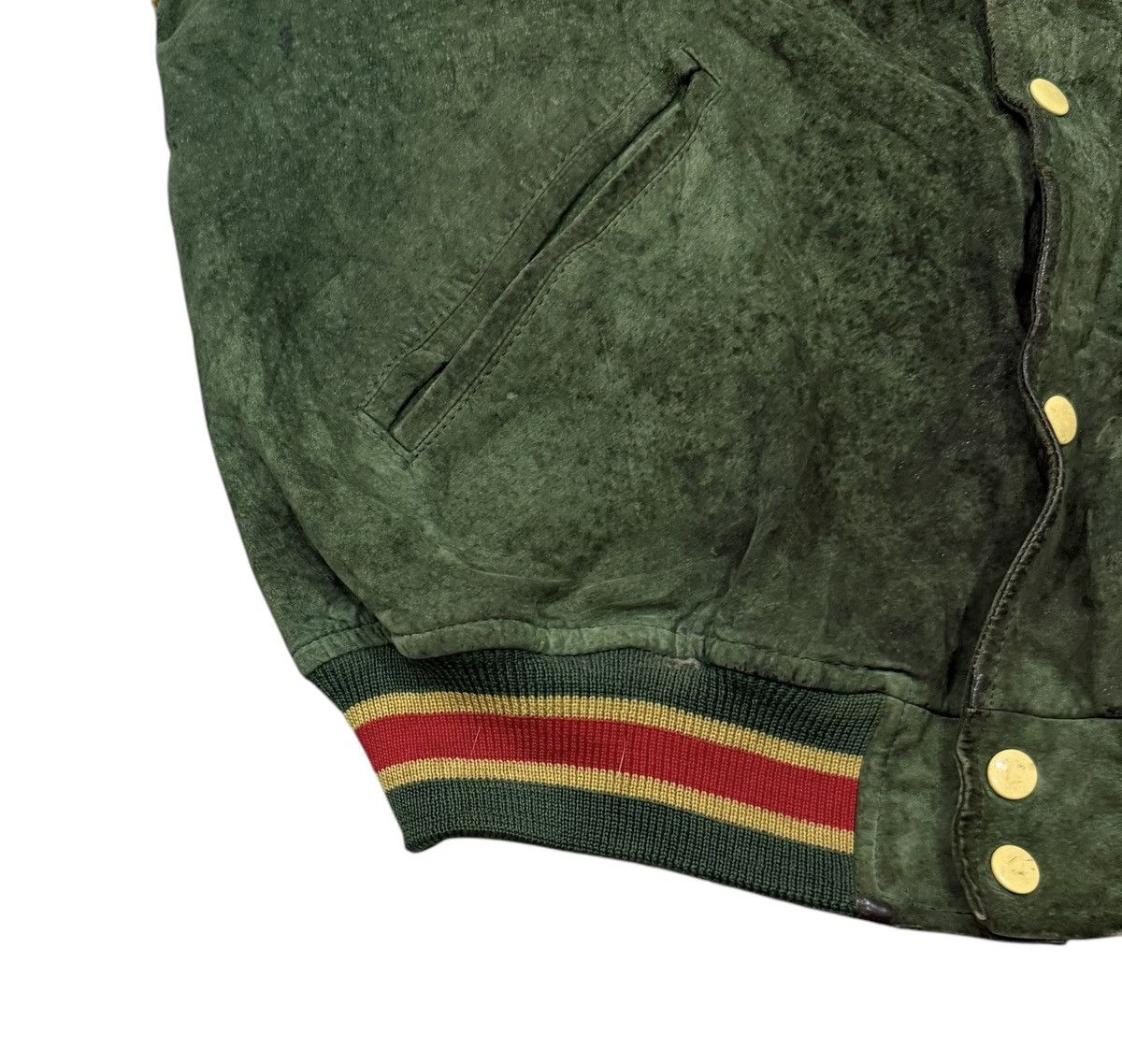 Leather Vintage Ice Fire 1953 Pig Skin Leather Varsity Jacket Size US M / EU 48-50 / 2 - 5 Thumbnail