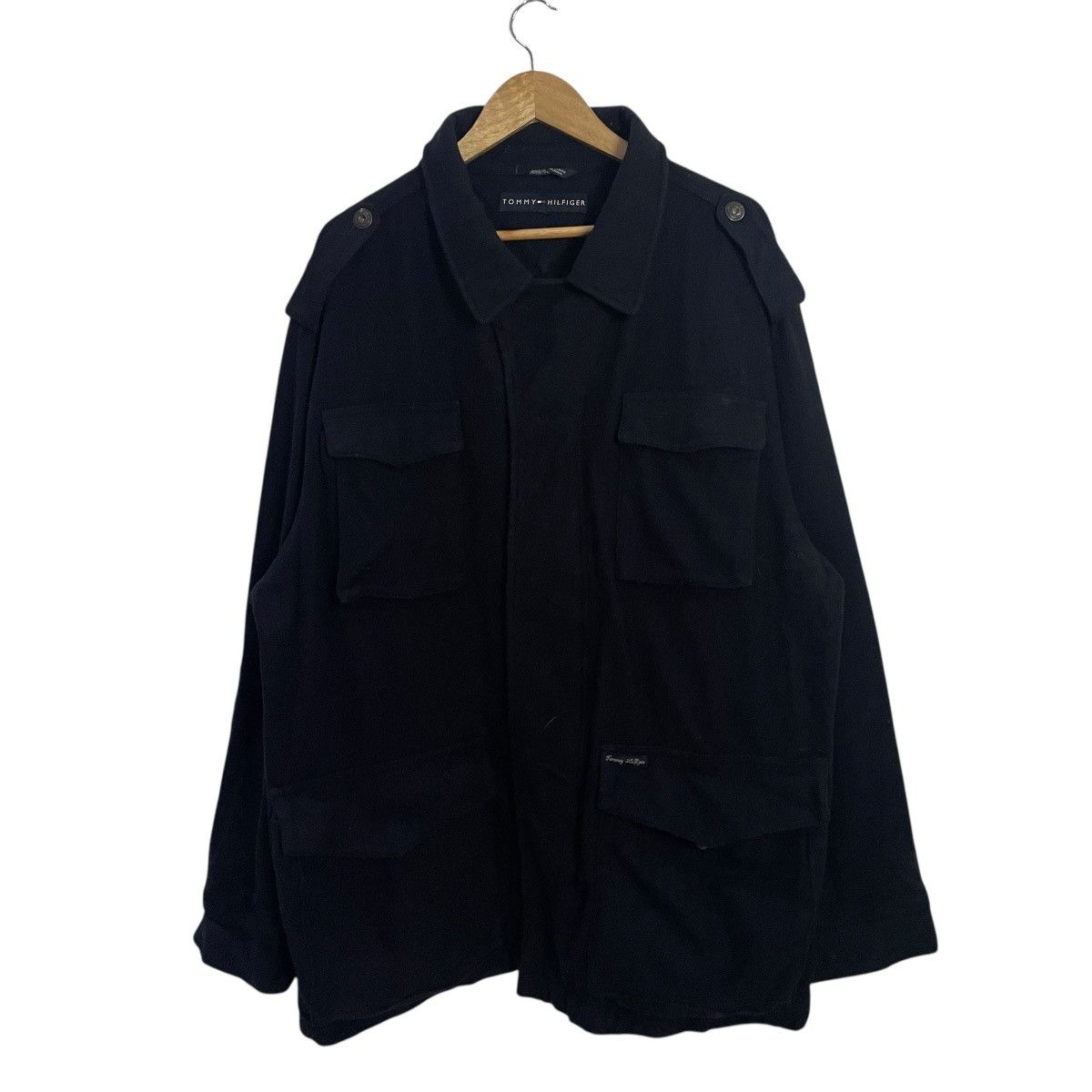 Tommy Hilfiger Vintage Tommy Hilfiger Tactical Jacket Size US XXL / EU 58 / 5 - 1 Thumbnail