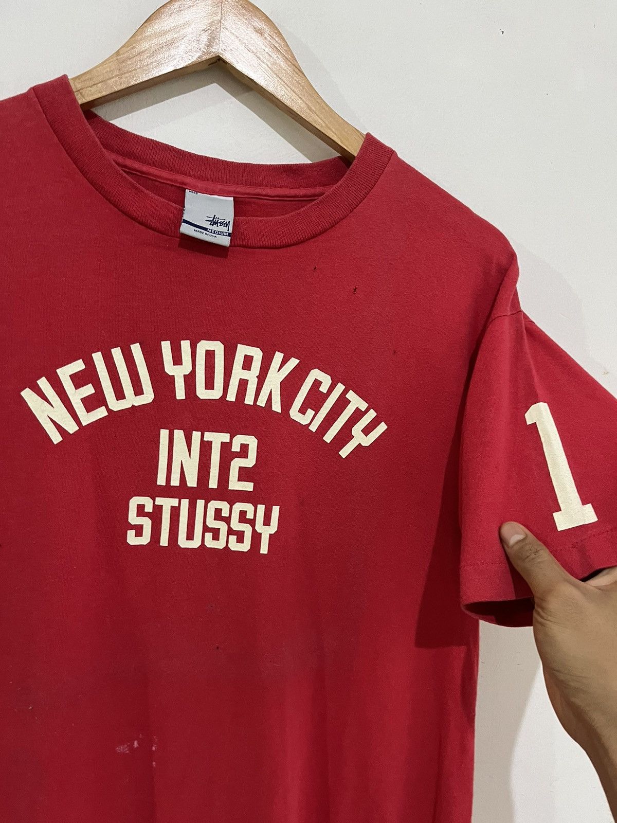 Stussy × Vintage VINTAGE STUSSY NEWYORK CITY INT2 Size US M / EU 48-50 / 2 - 2 Thumbnail