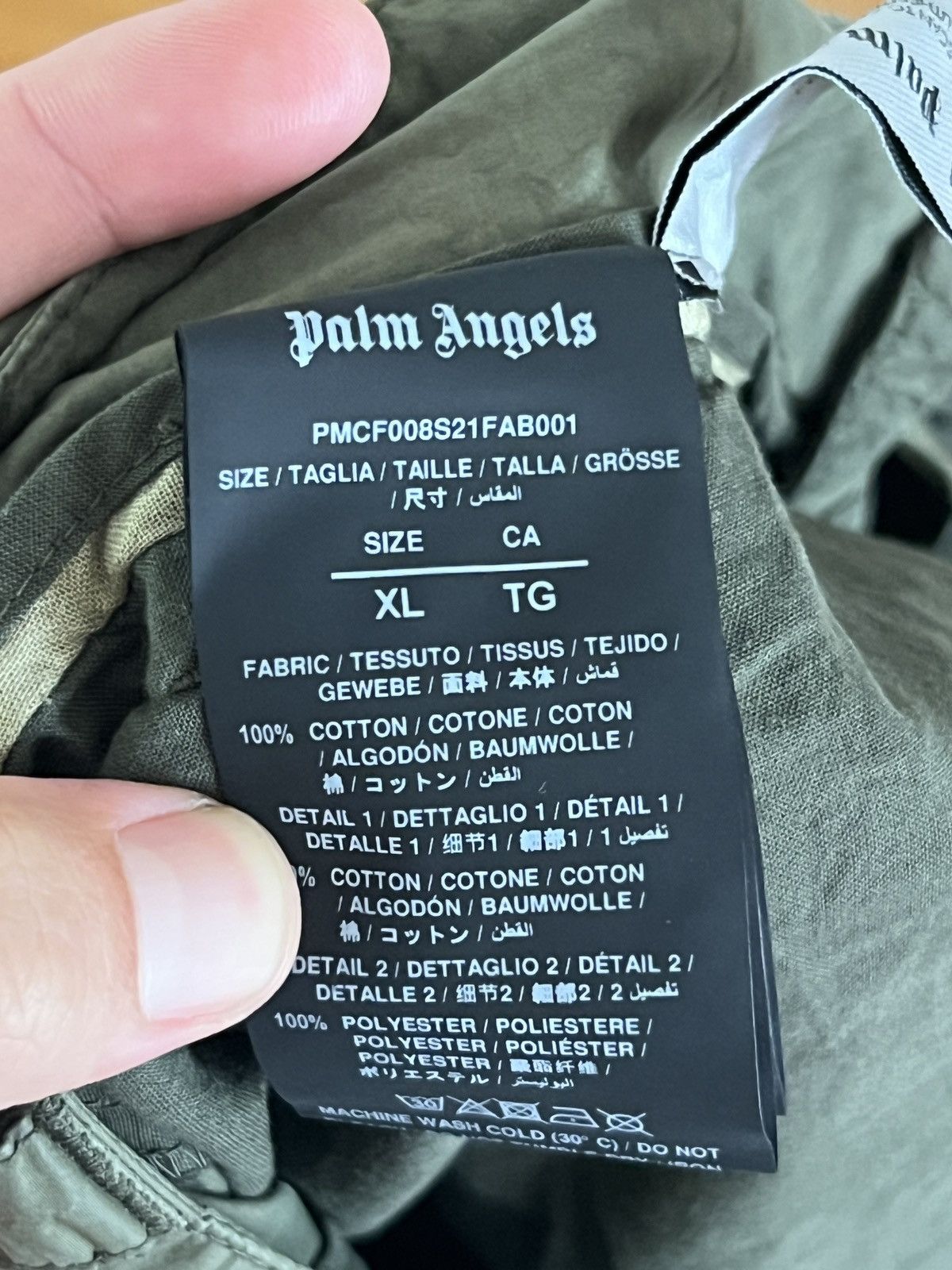 Palm Angels Palm Angels SS21 Paneled Cargo Pant Military Size US 34 / EU 50 - 4 Thumbnail