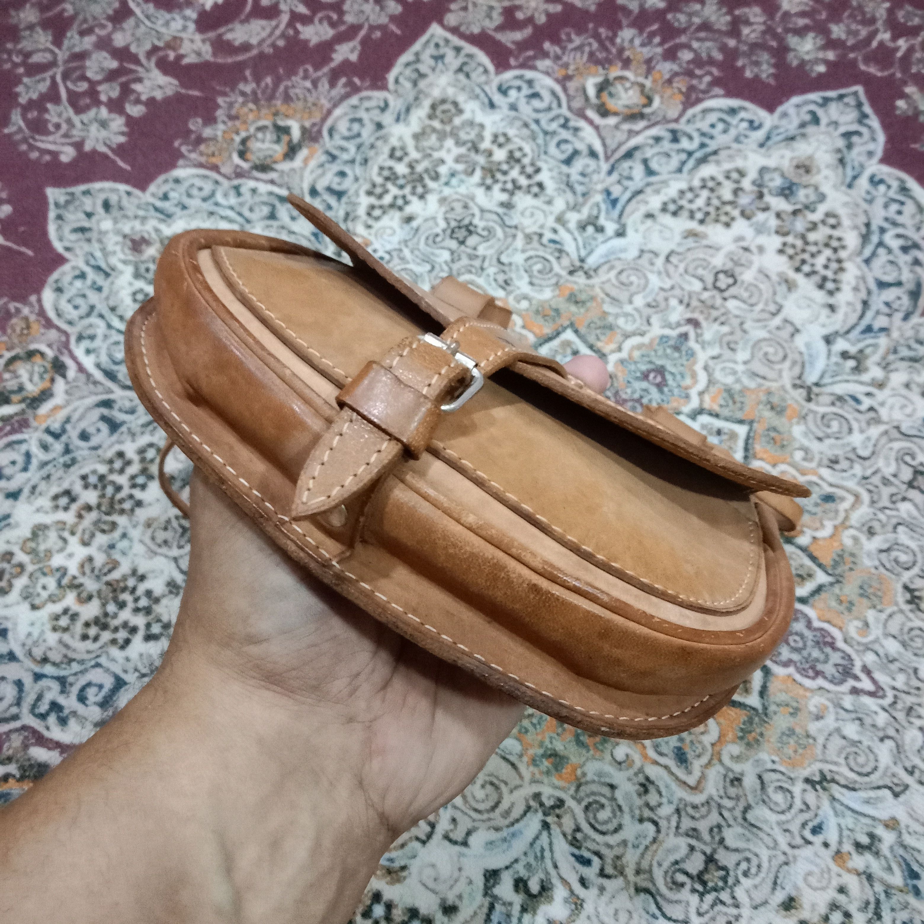 Genuine Leather Vintage Genuine Leather Mini Saddle Crossbody Bag Size ONE SIZE - 6 Thumbnail