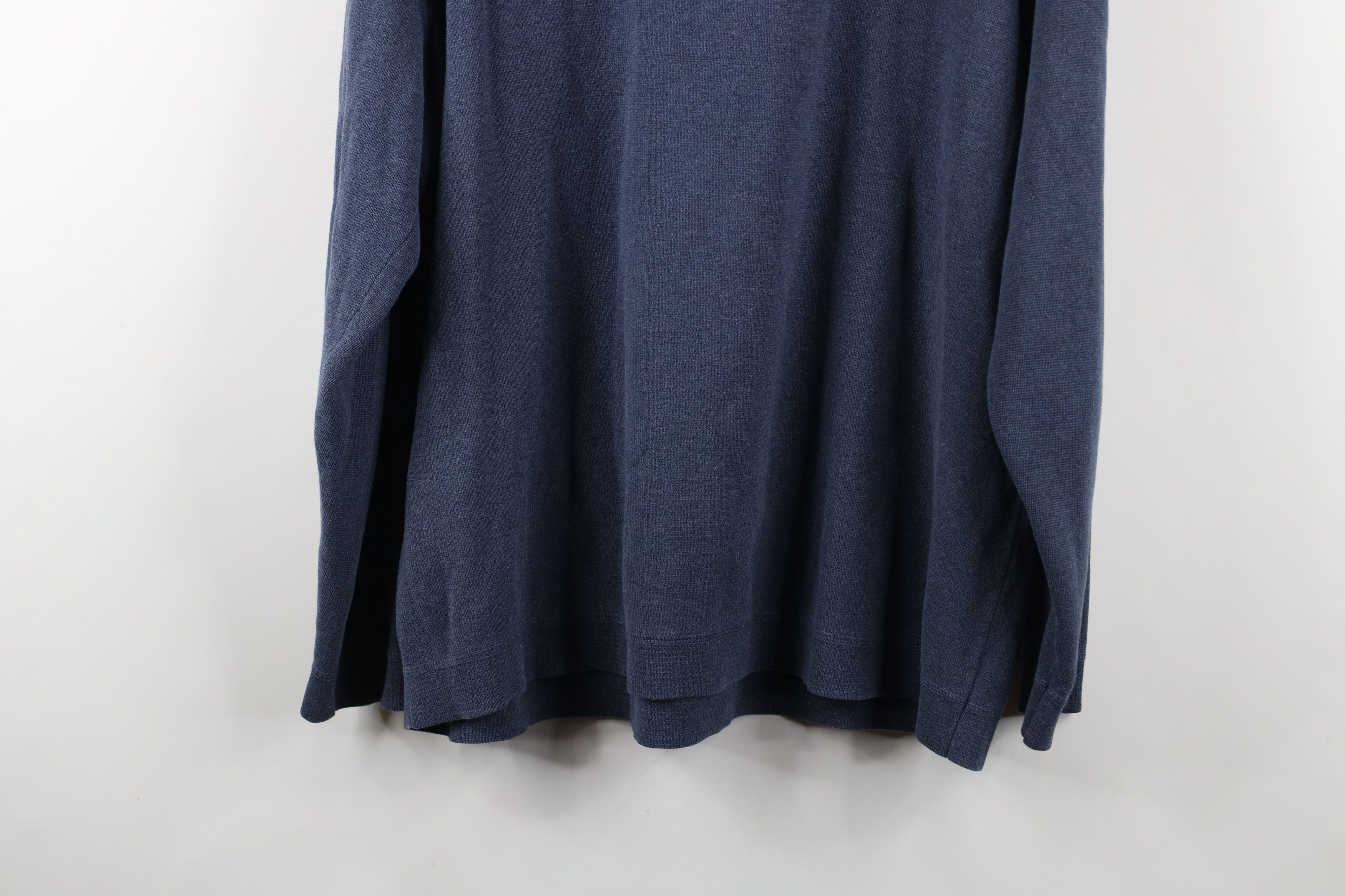 Eddie Bauer × Vintage Vintage 90s Eddie Bauer Heavyweight Thermal Collared Polo Size US XL / EU 56 / 4 - 13 Thumbnail