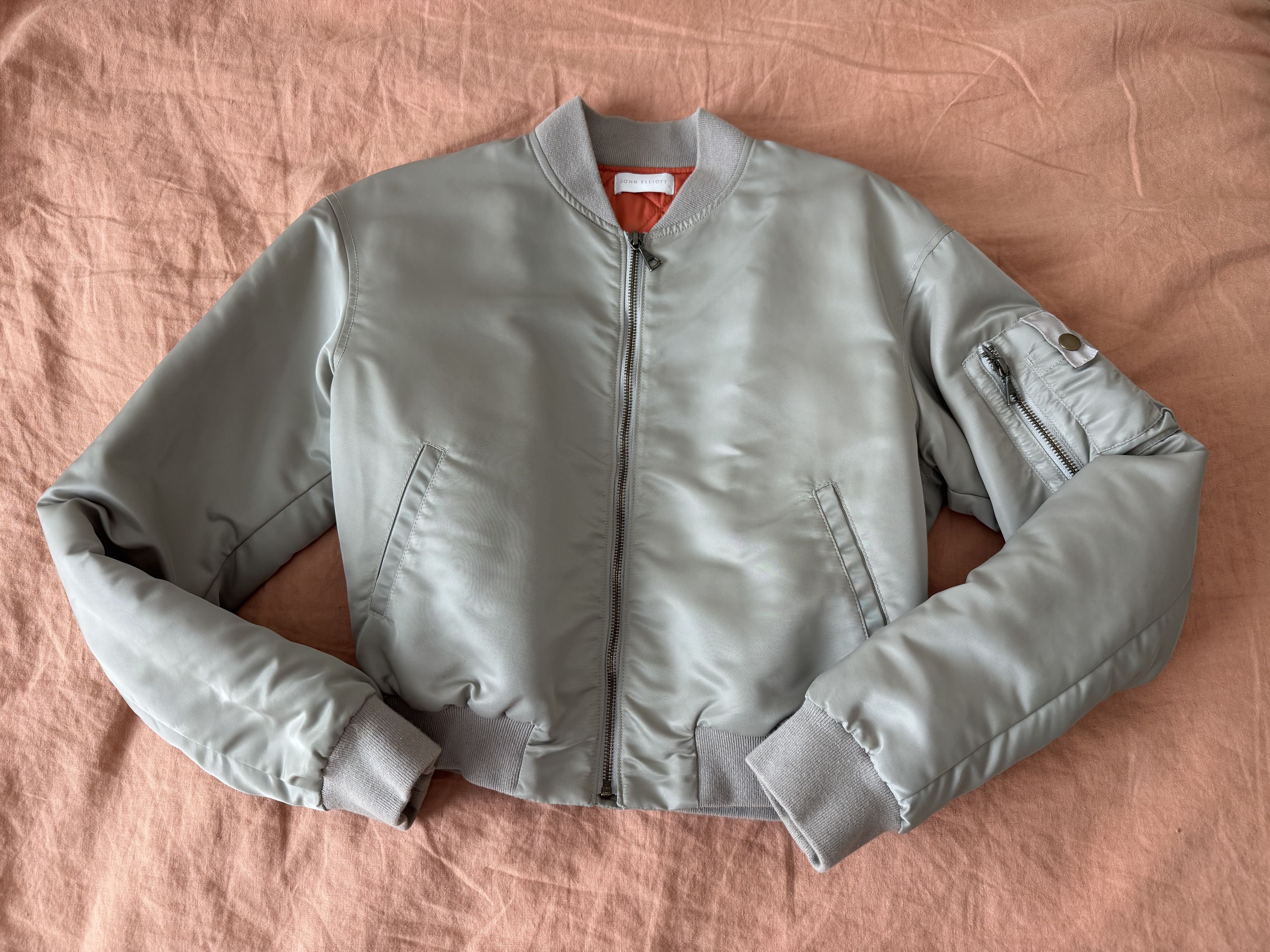 John Elliott John Elliott Hunter Cropped Bomber Jacket / $598 new Size XS / US 0-2 / IT 36-38 - 1 Thumbnail