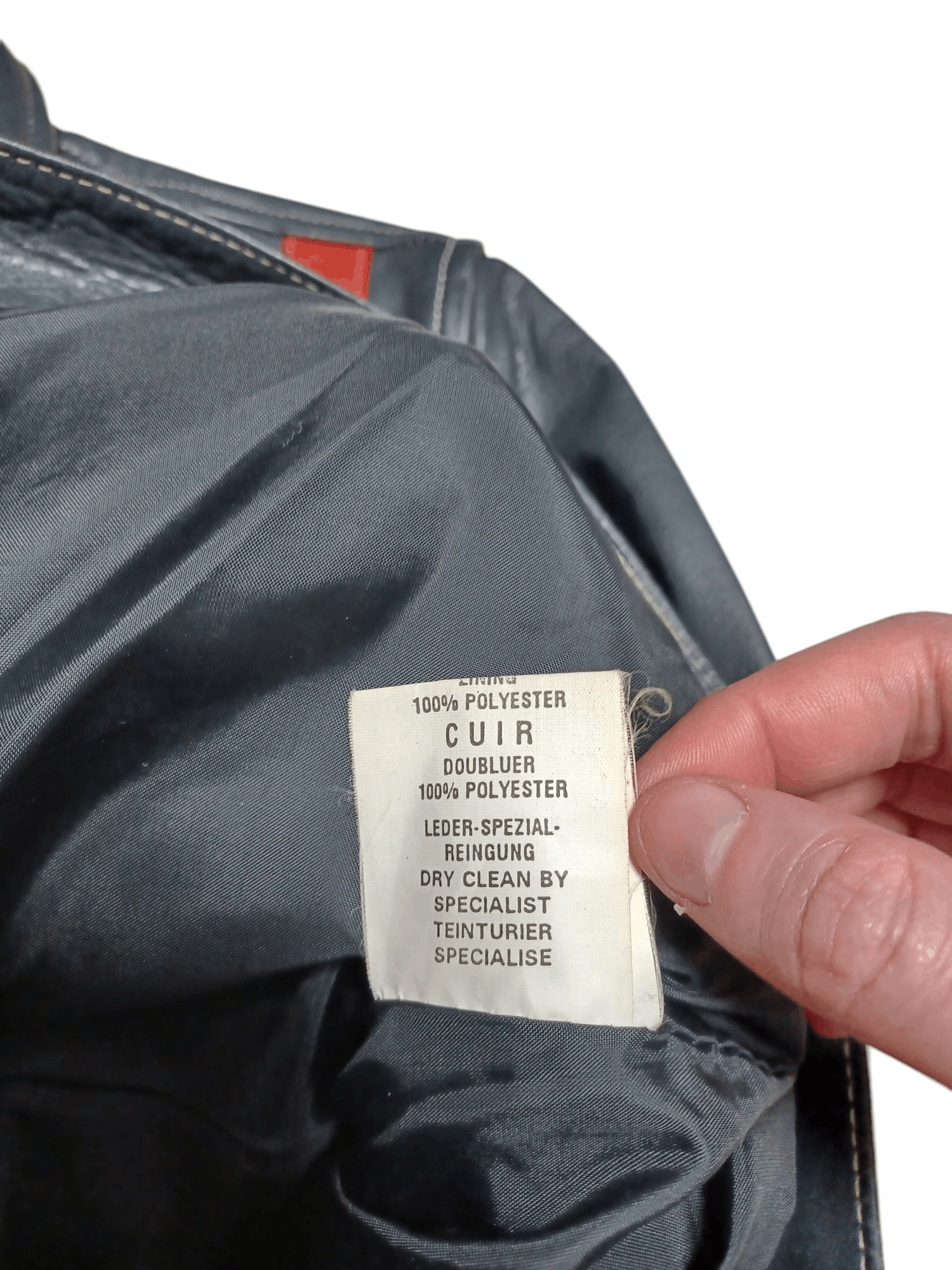 Leather CHYSTON LEATHER JACKET RACING VINTAGE 90S Size US M / EU 48-50 / 2 - 5 Thumbnail